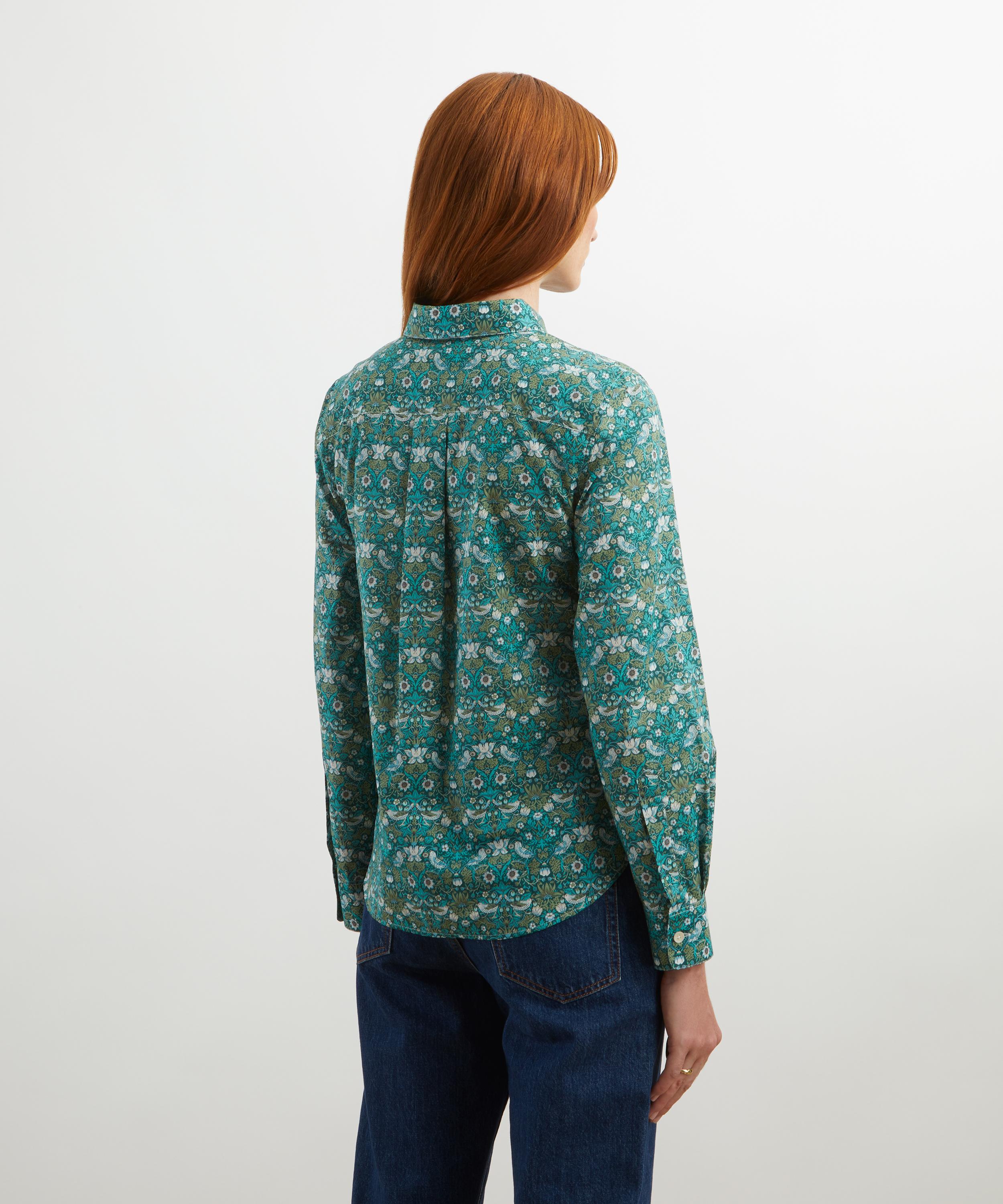 Liberty - Strawberry Thief Tana Lawn™ Cotton Fitted Shirt  image number 3
