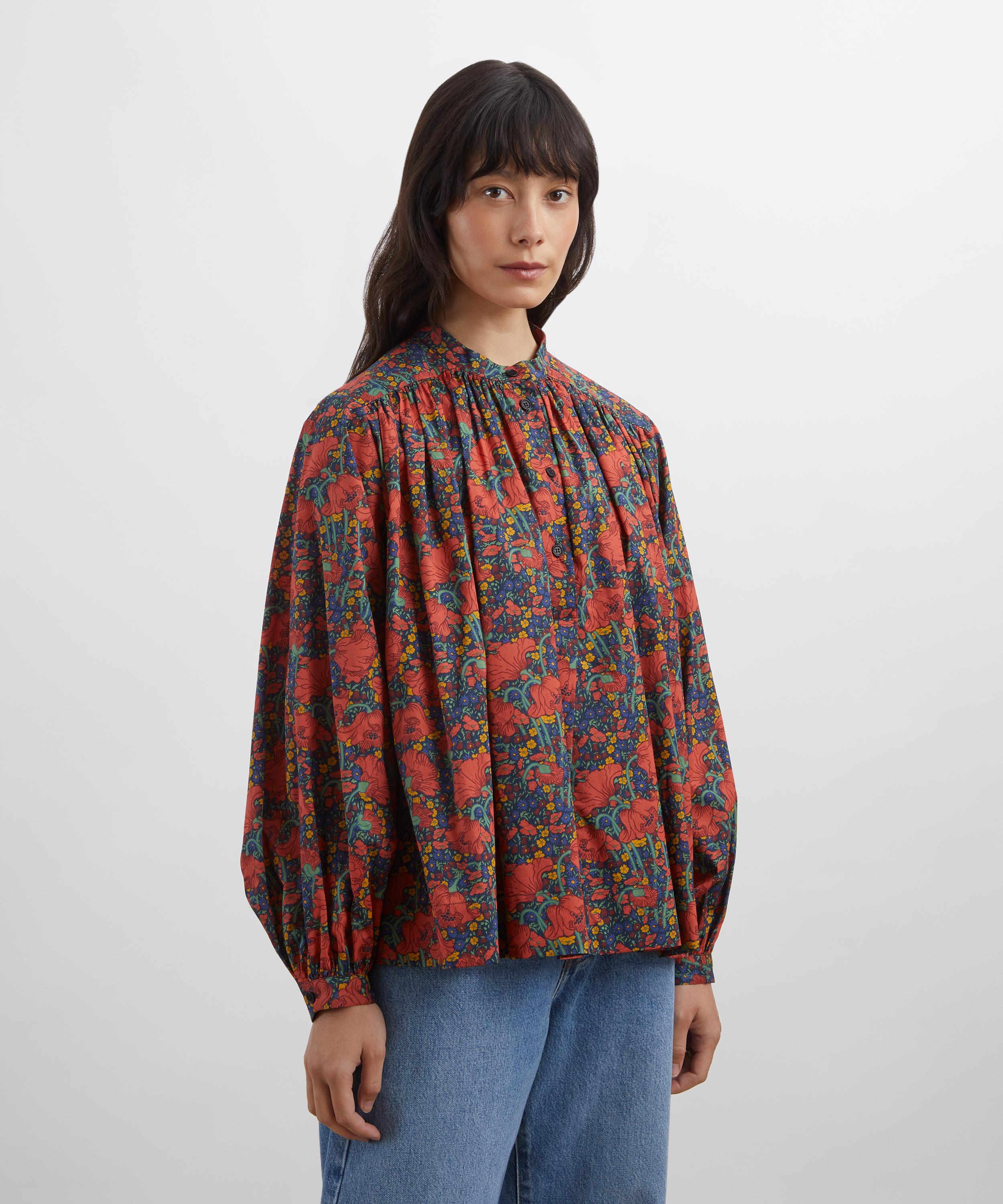 Liberty - Clementina Daisy Tana Lawn™ Boho Shirt  image number 2