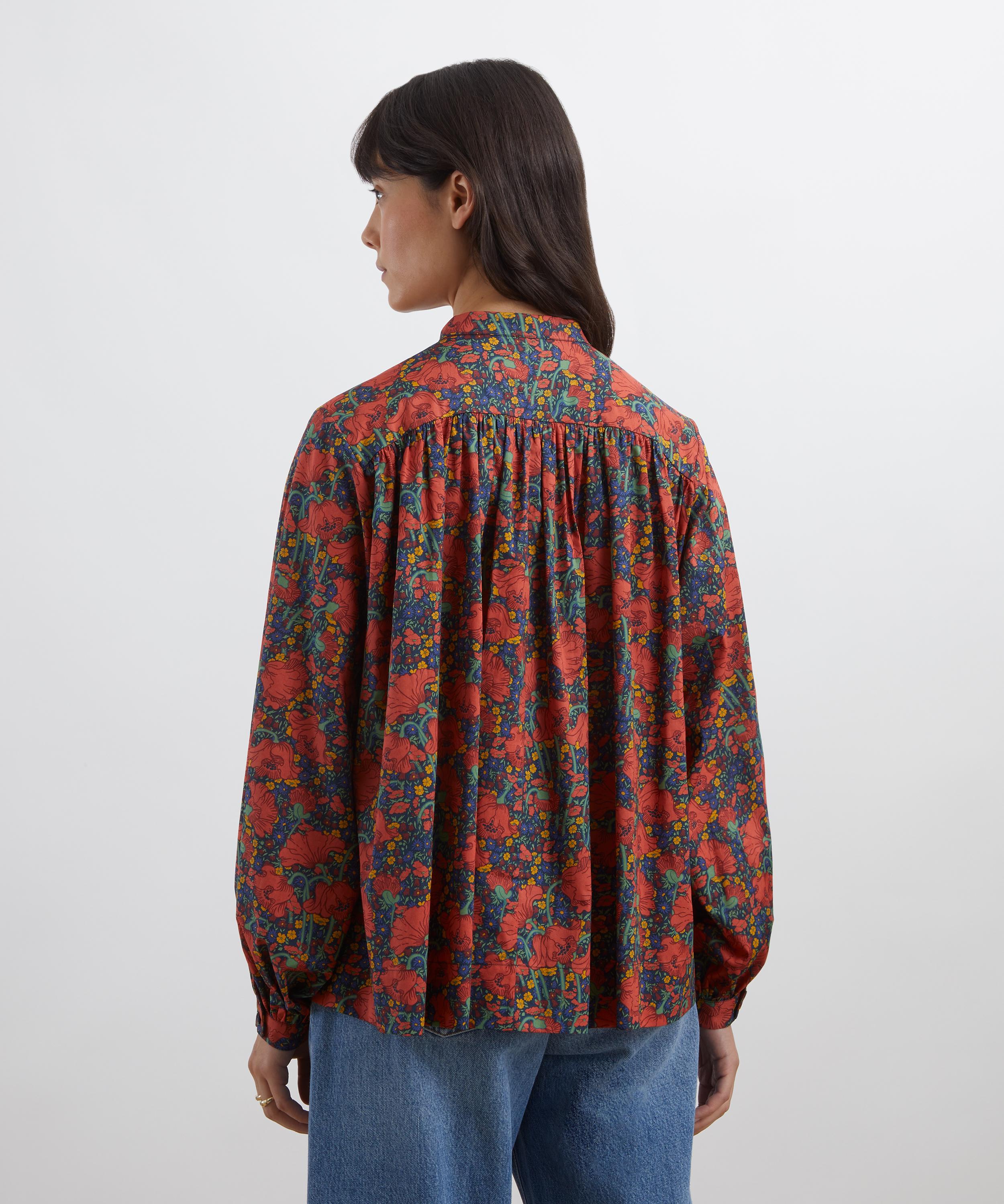 Liberty - Clementina Daisy Tana Lawn™ Boho Shirt  image number 3
