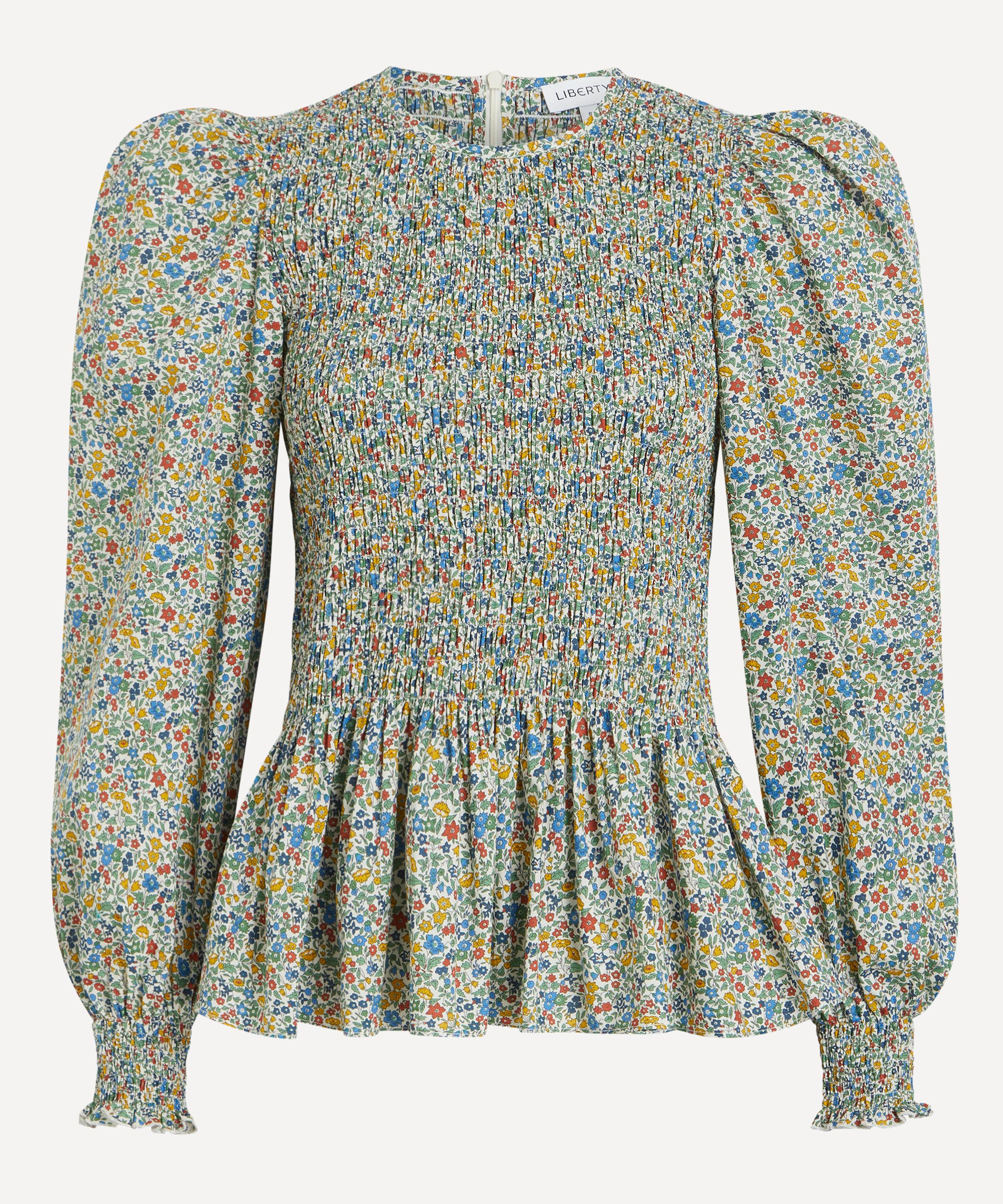 Liberty - Ava Tana Lawn™ Smock Blouse image number 0