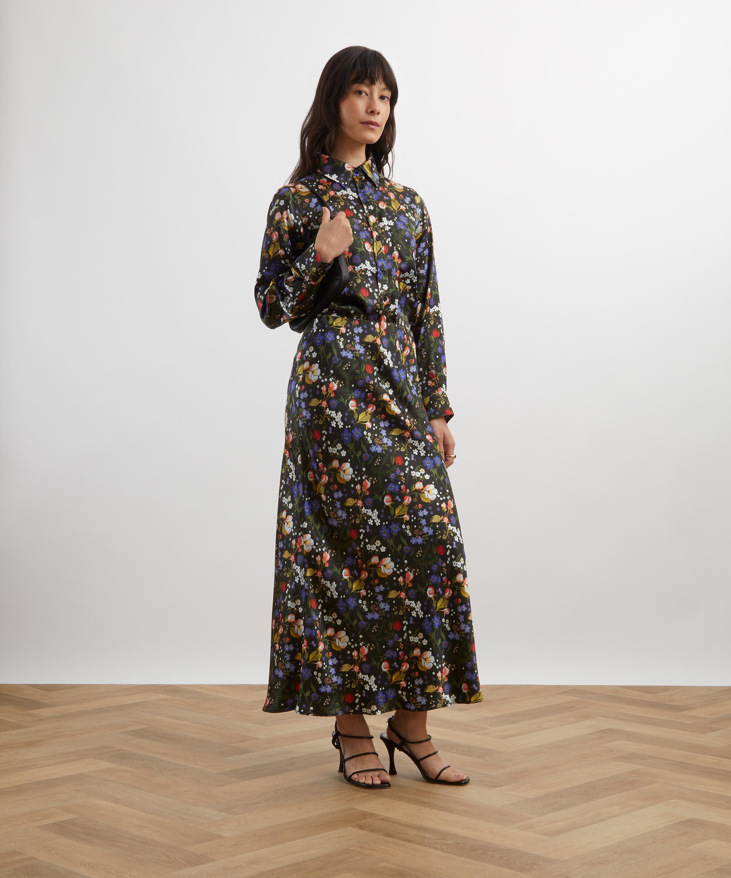 Liberty - Heidi Silk Jacquard Relaxed Shirt  image number 1