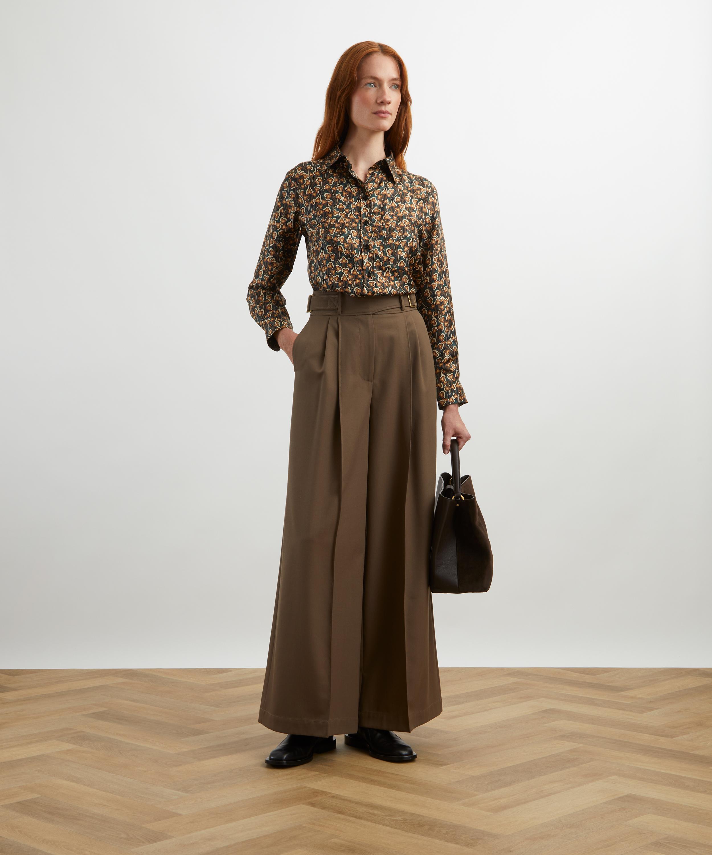 Liberty - Laith Silk Relaxed Shirt  image number 1