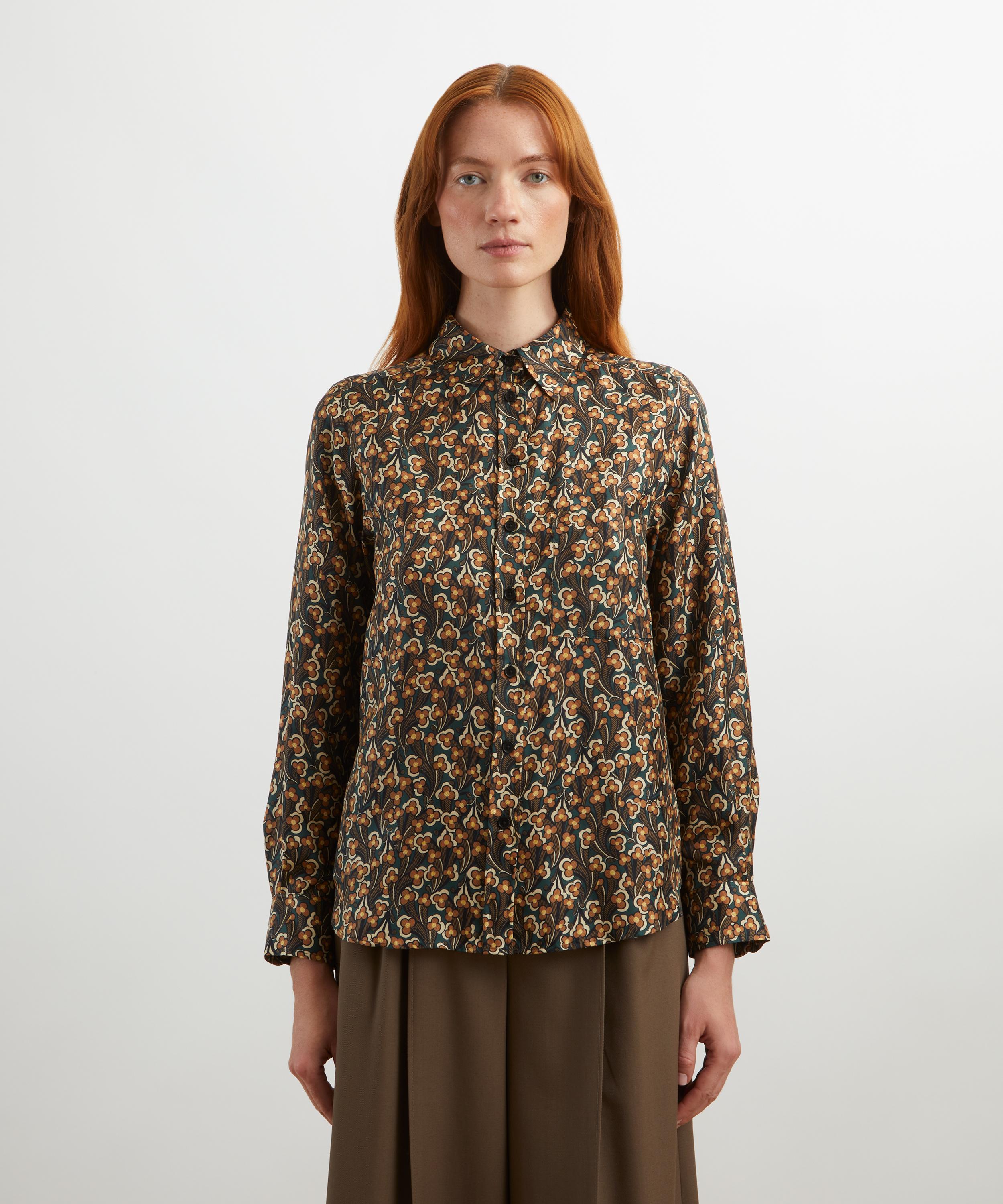 Liberty - Laith Silk Relaxed Shirt  image number 2