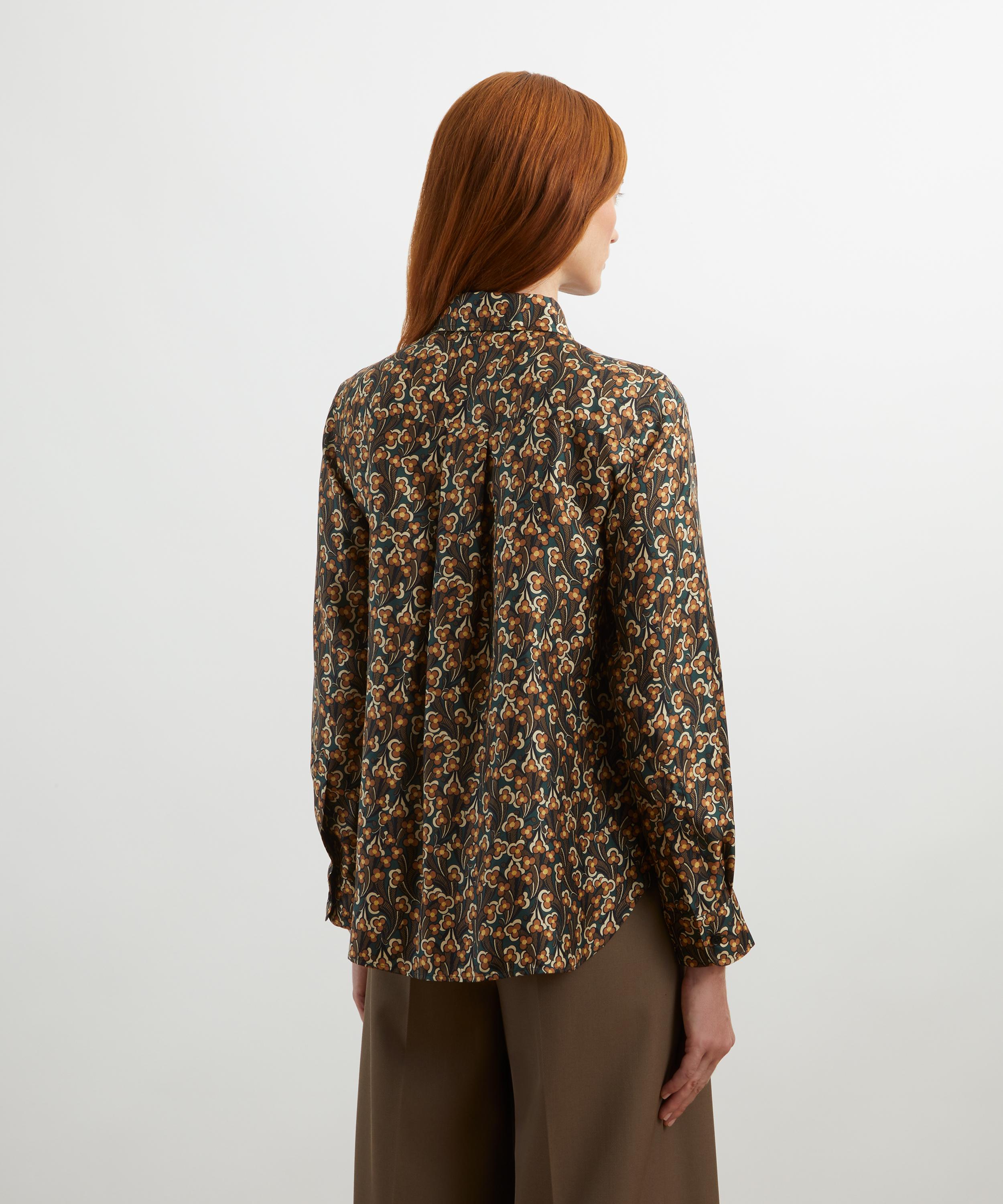 Liberty - Laith Silk Relaxed Shirt  image number 3