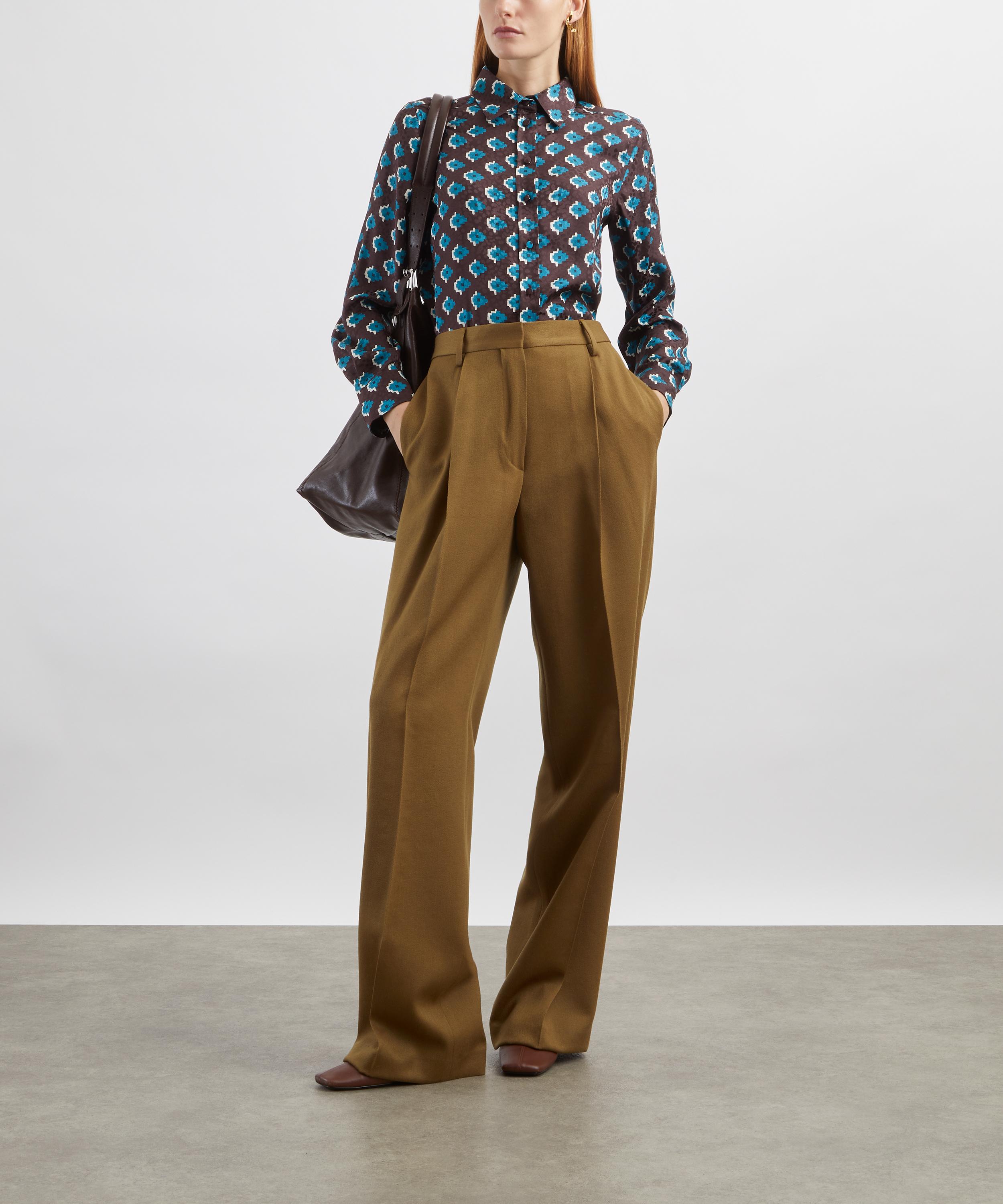 Liberty - Adamas Silk Jacquard Relaxed Shirt  image number 1