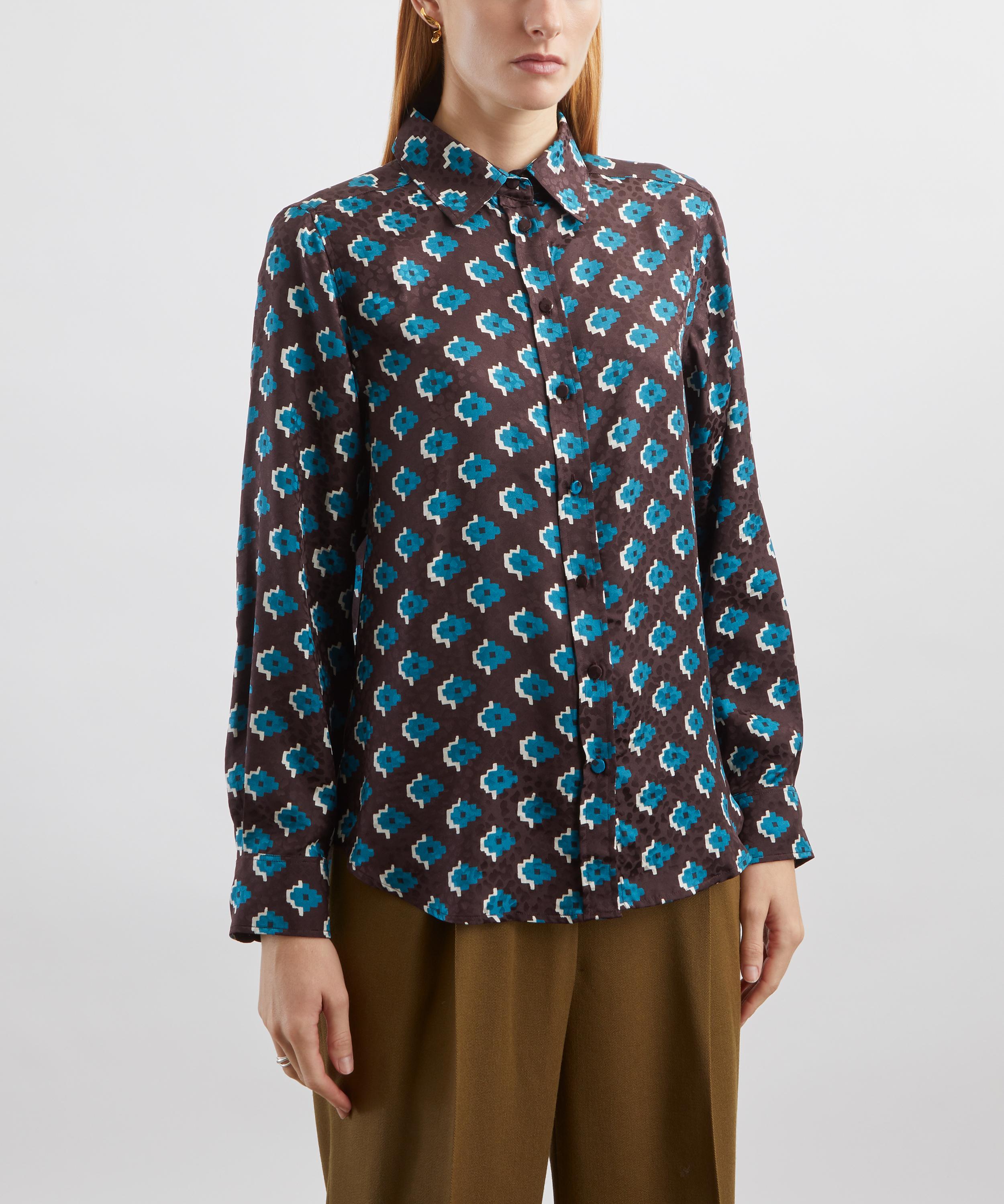 Liberty - Adamas Silk Jacquard Relaxed Shirt  image number 2