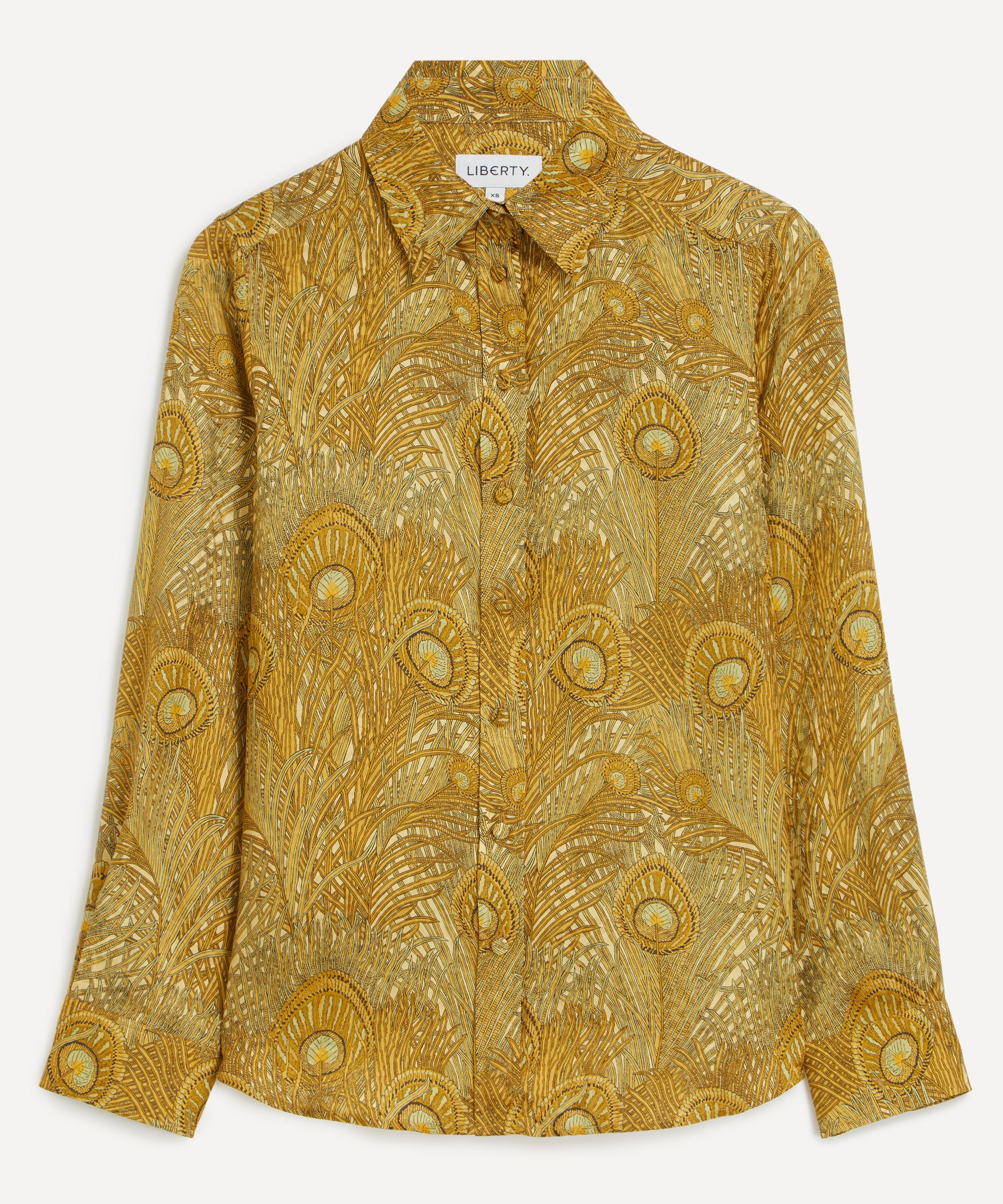 Liberty - Hera Silk Jacquard Relaxed Shirt  image number 0