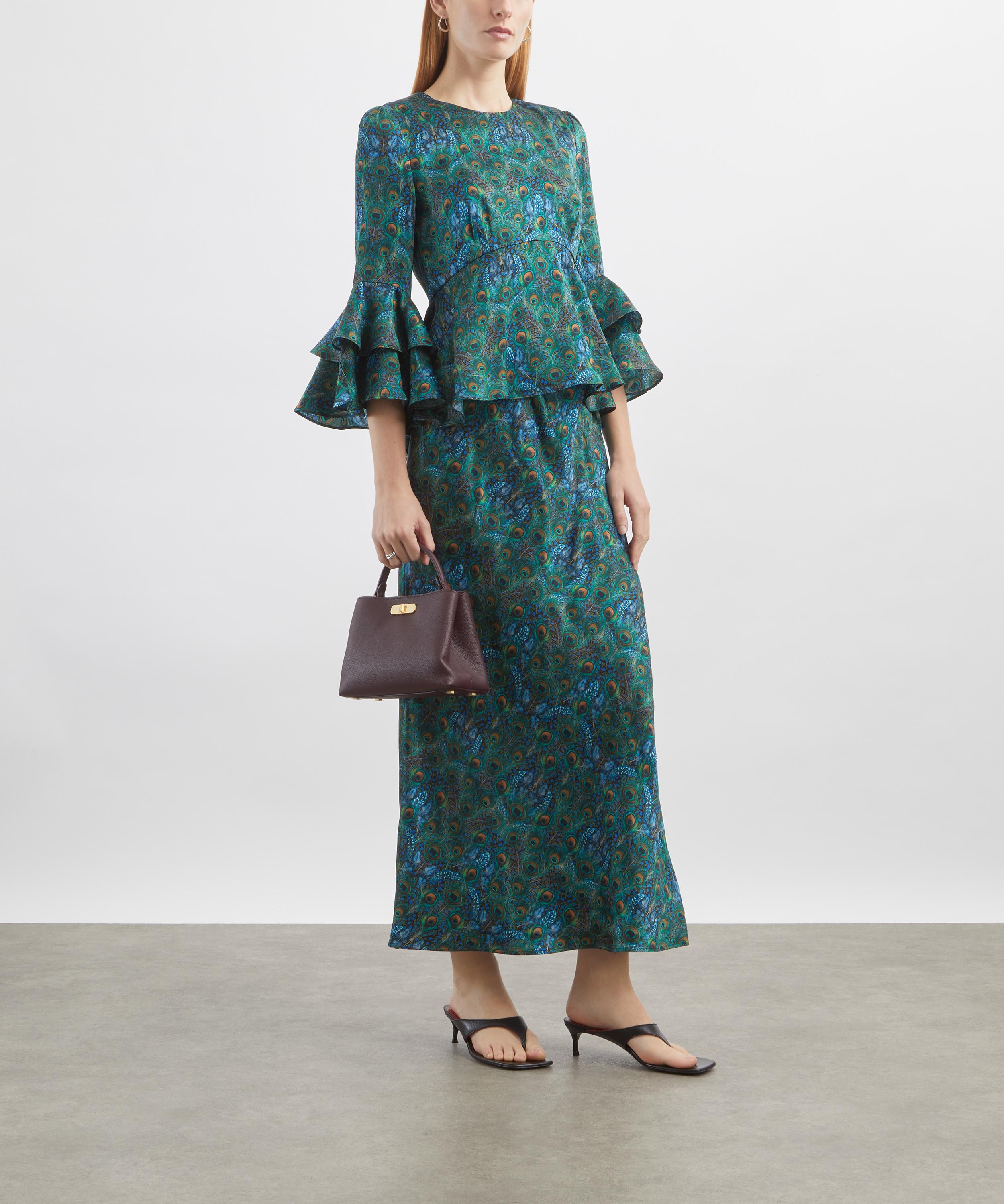 Liberty - Peacock Manor Silk Gala Top image number 1