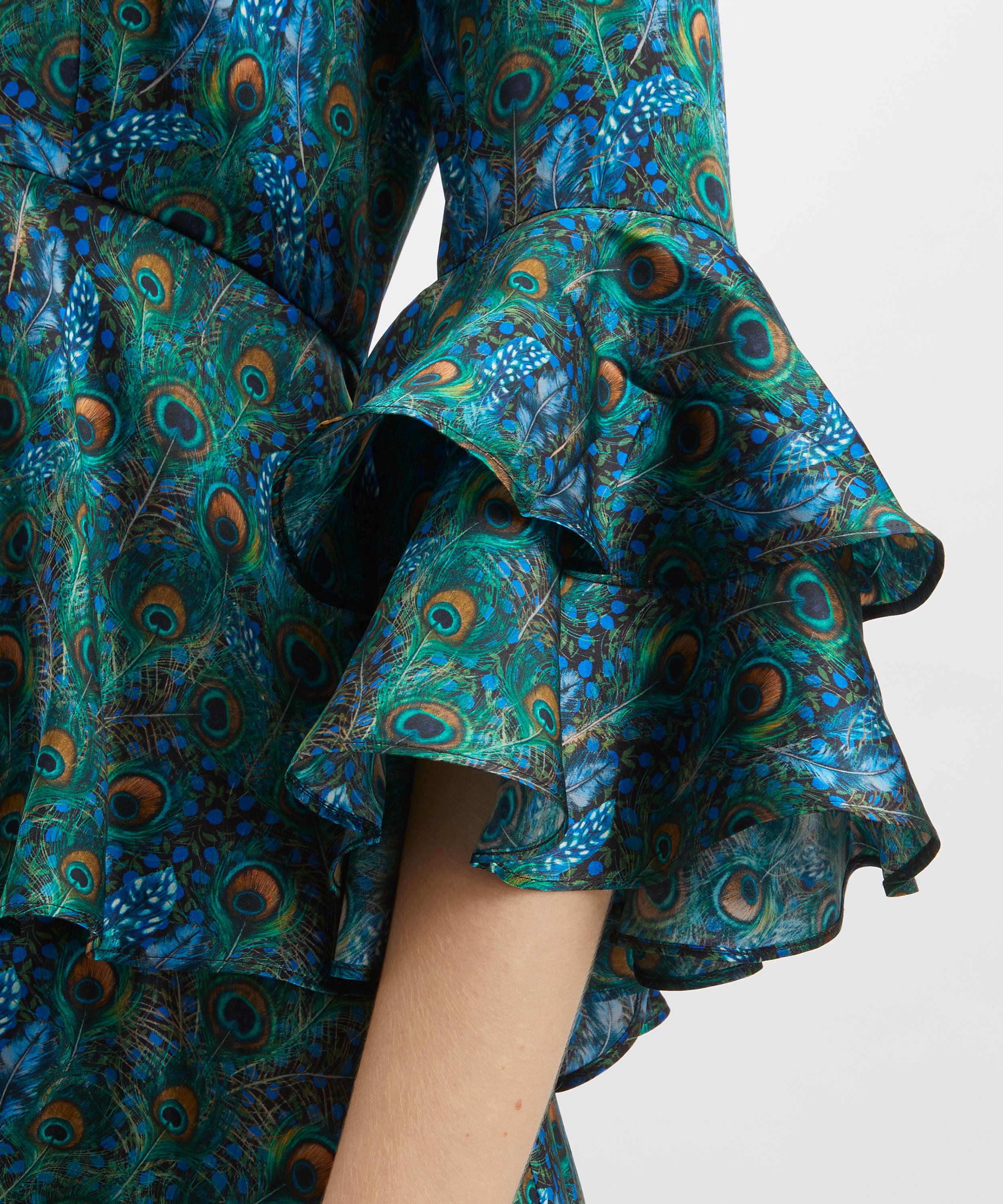 Liberty - Peacock Manor Silk Gala Top image number 4