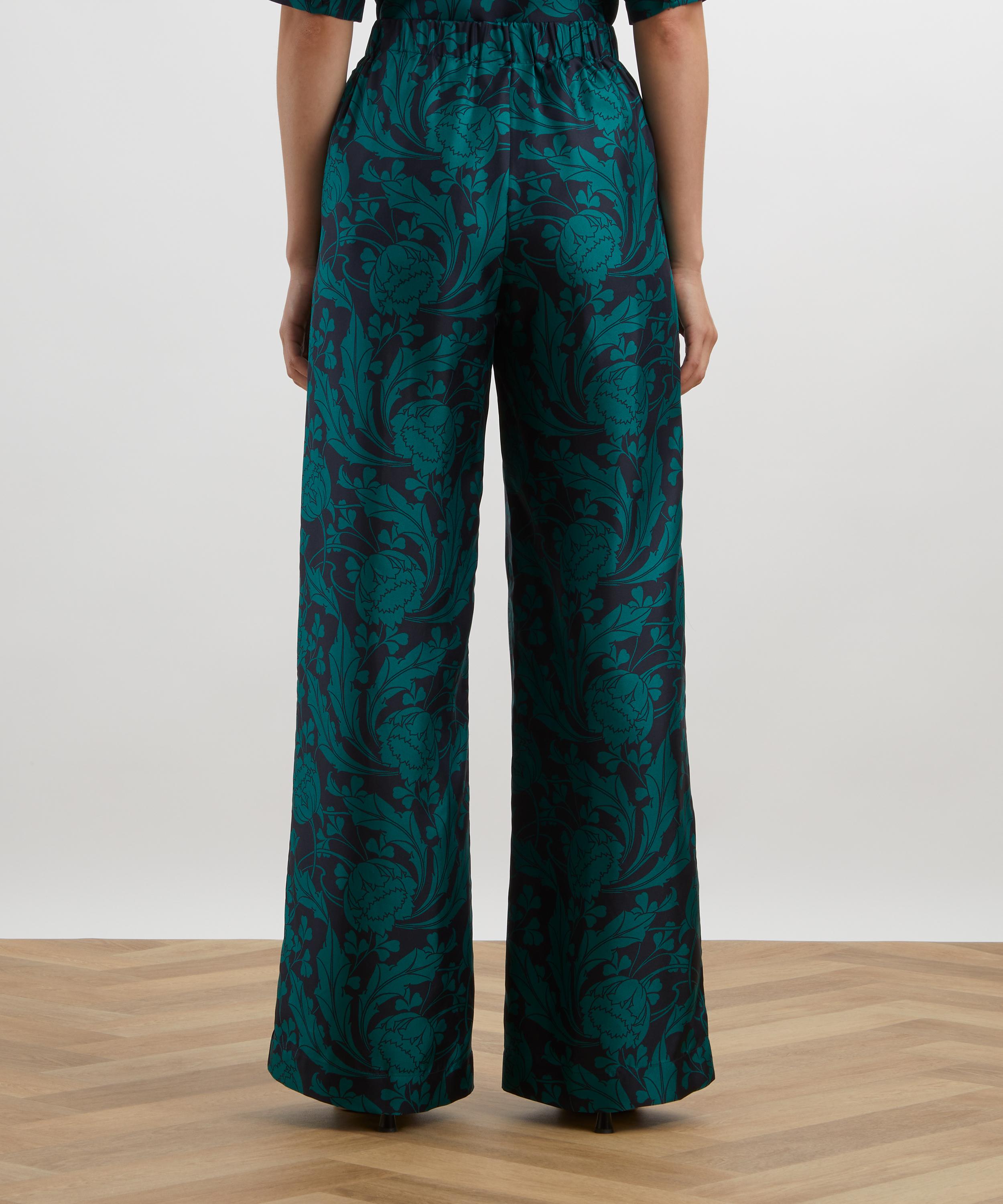 Liberty - Ezra Venus Silk Palazzo Trousers  image number 3