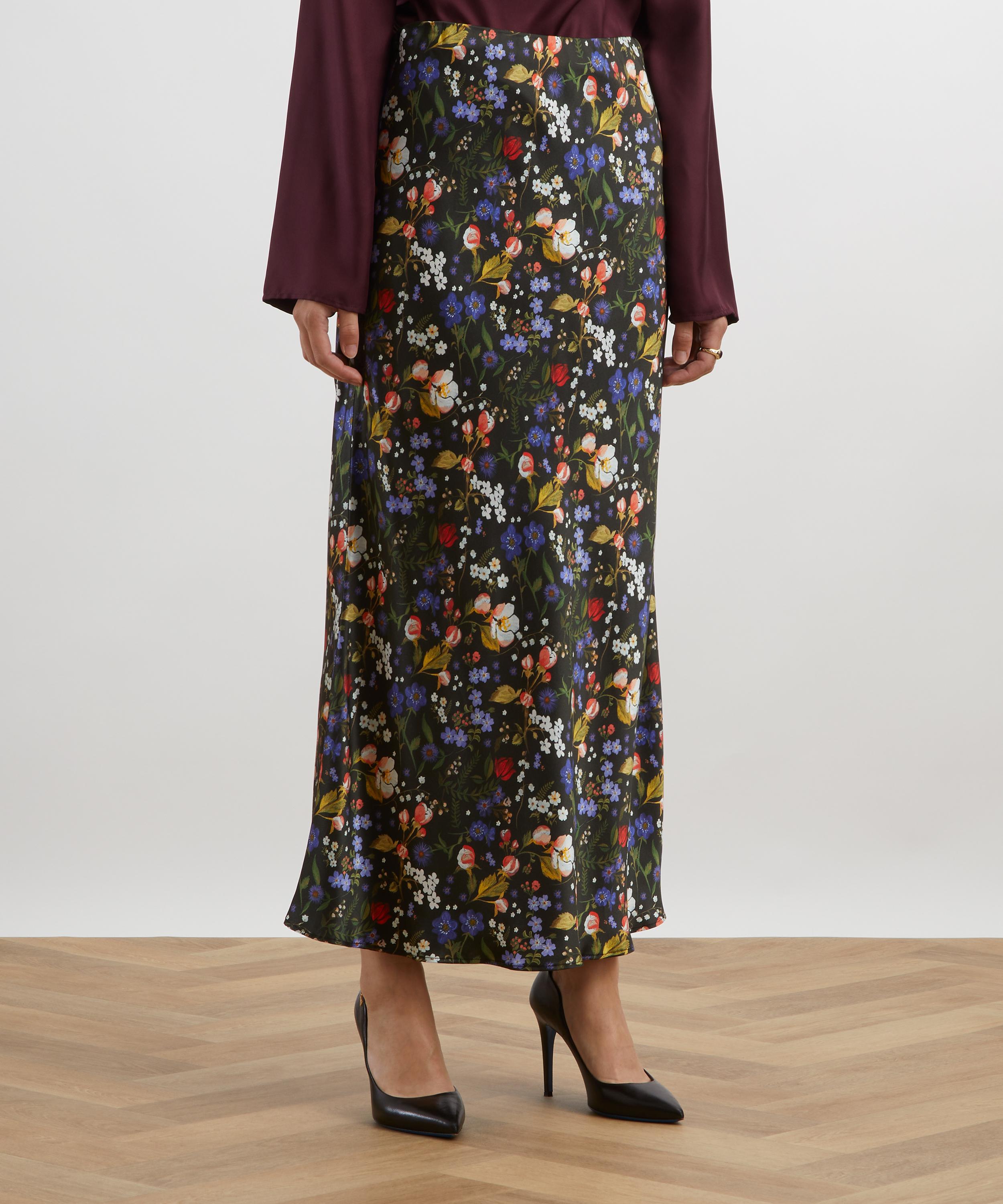 Liberty - Heidi Silk Slip Skirt image number 2