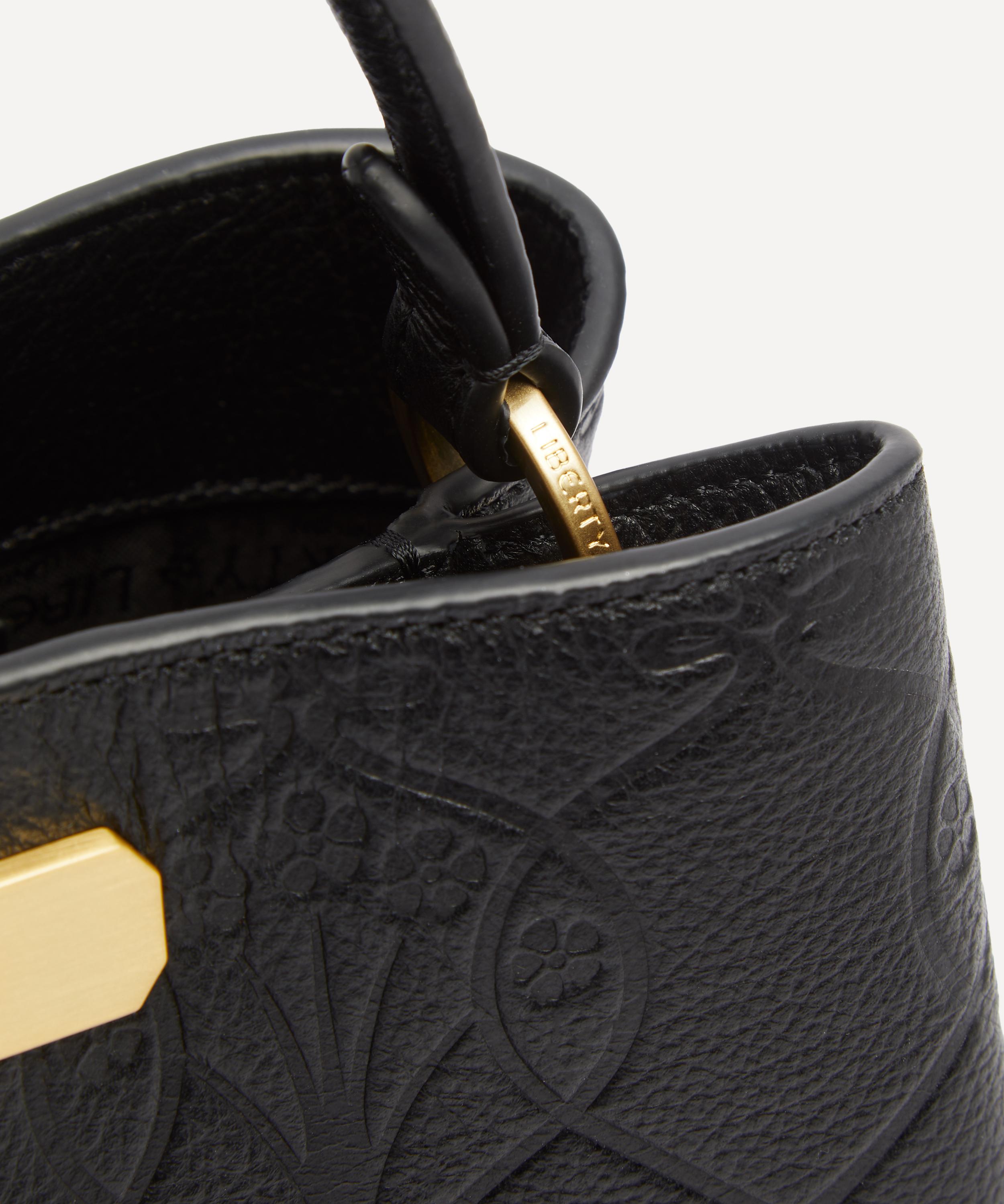 Liberty - Iphis Embossed Leather Mini Top Handle Bag image number 4