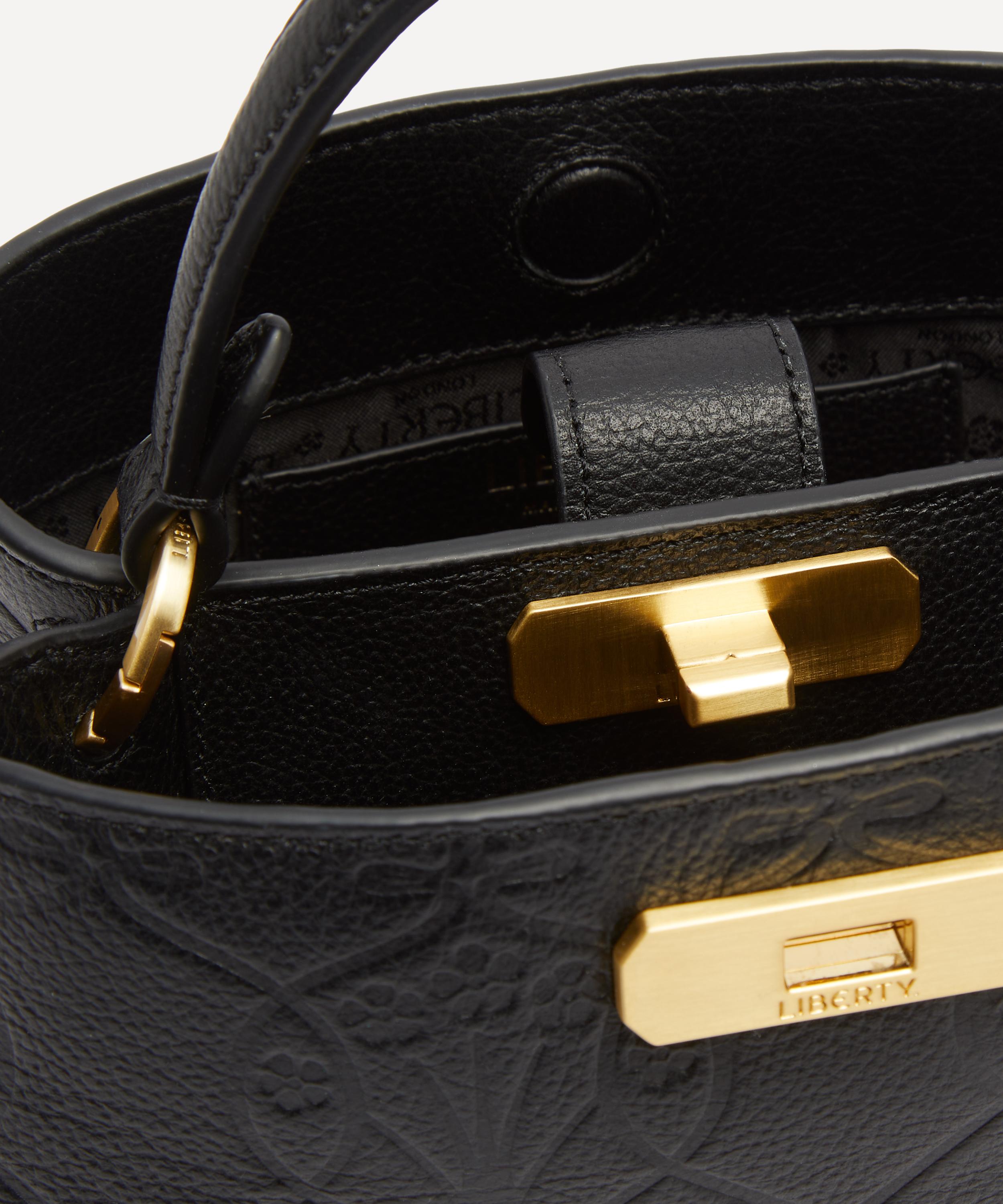 Liberty - Iphis Embossed Leather Mini Top Handle Bag image number 5