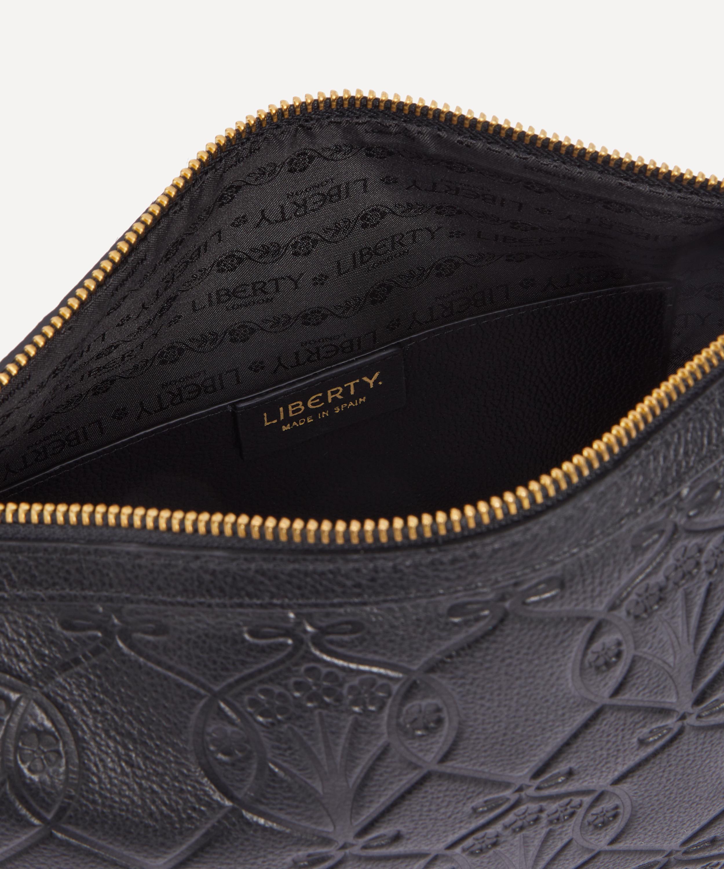 Liberty - Iphis Embossed Leather Shoulder Bag image number 4