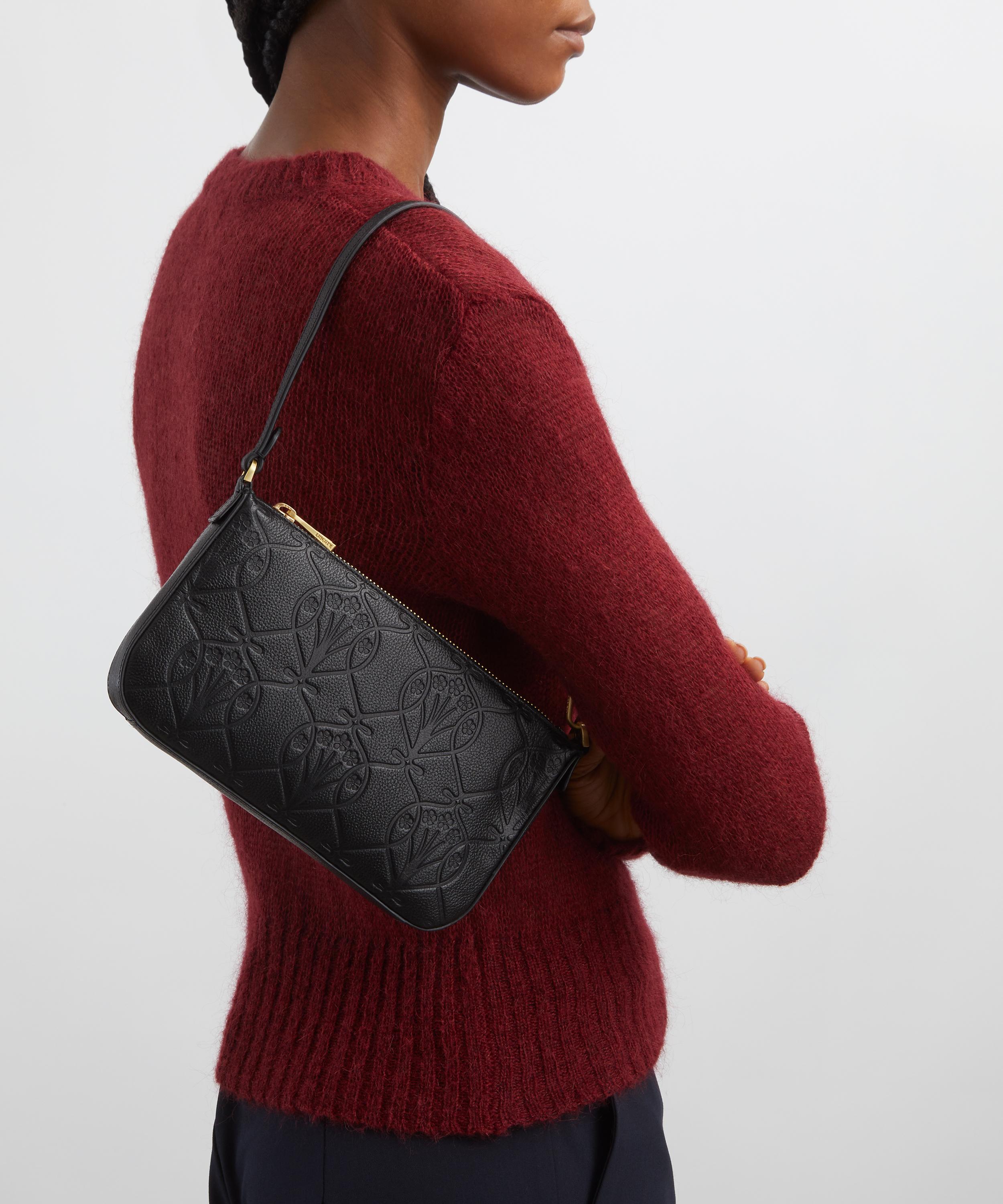 Liberty - Iphis Embossed Leather Mini Clutch Bag image number 1