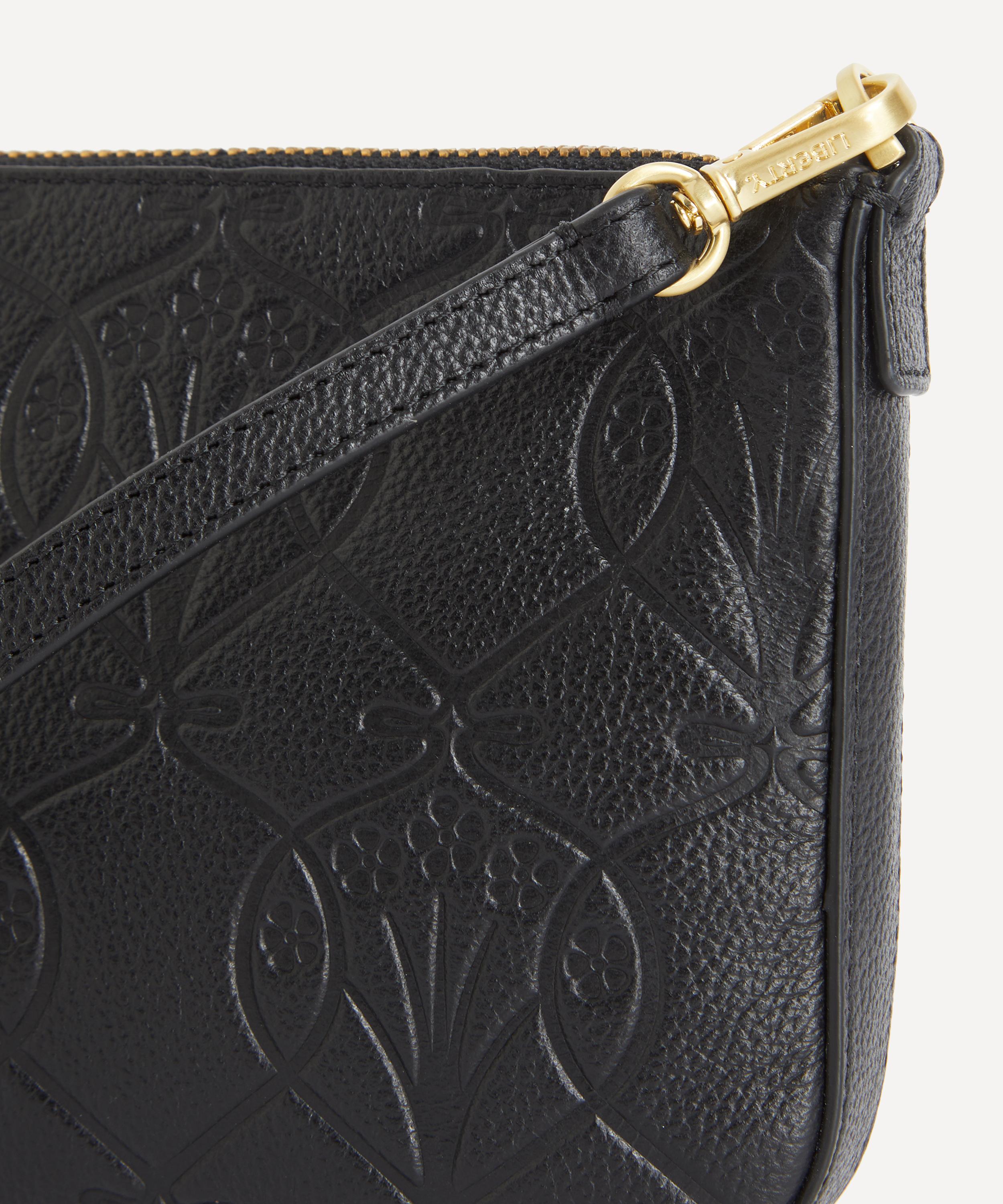 Liberty - Iphis Embossed Leather Mini Clutch Bag image number 4
