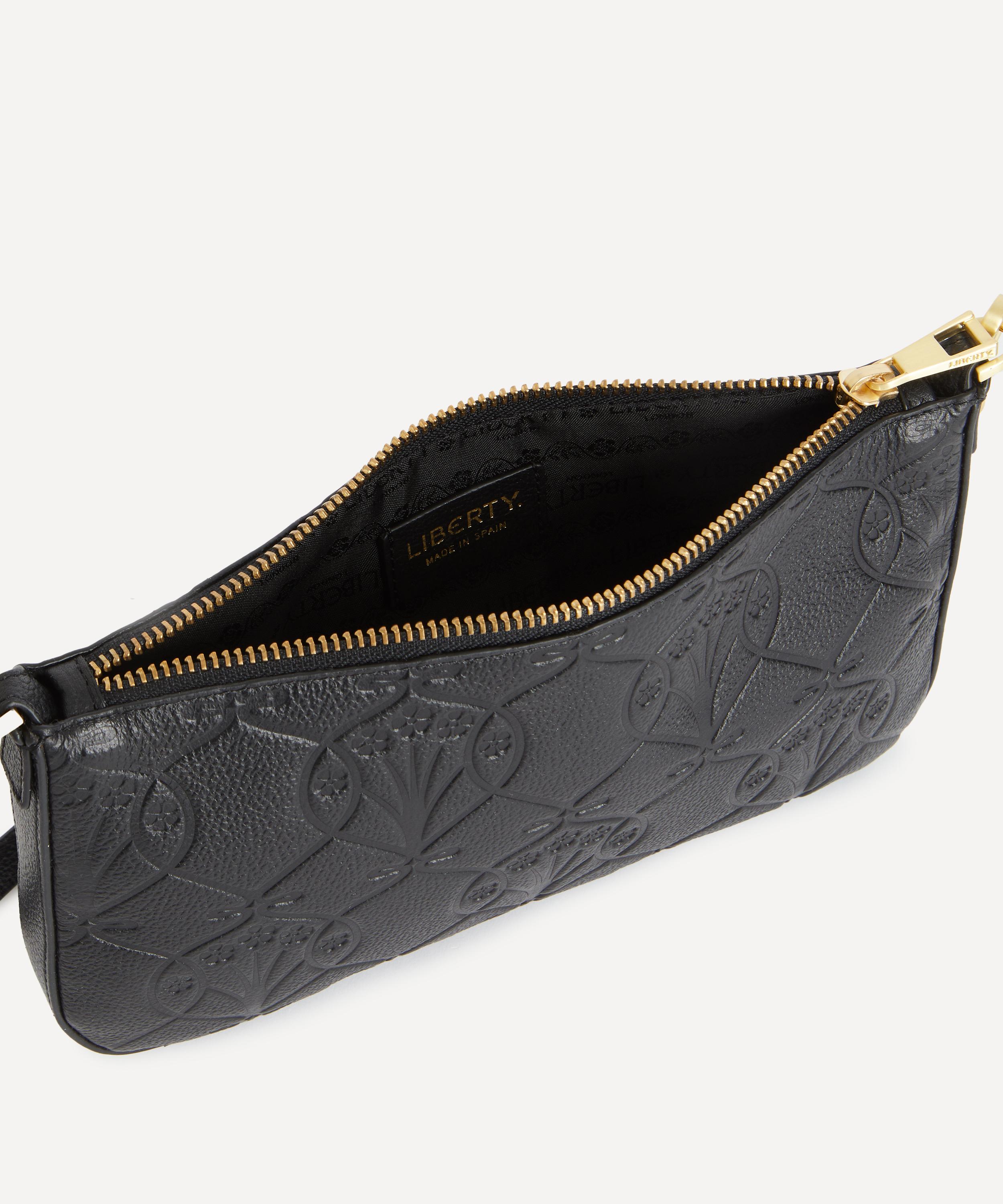 Liberty - Iphis Embossed Leather Mini Clutch Bag image number 5
