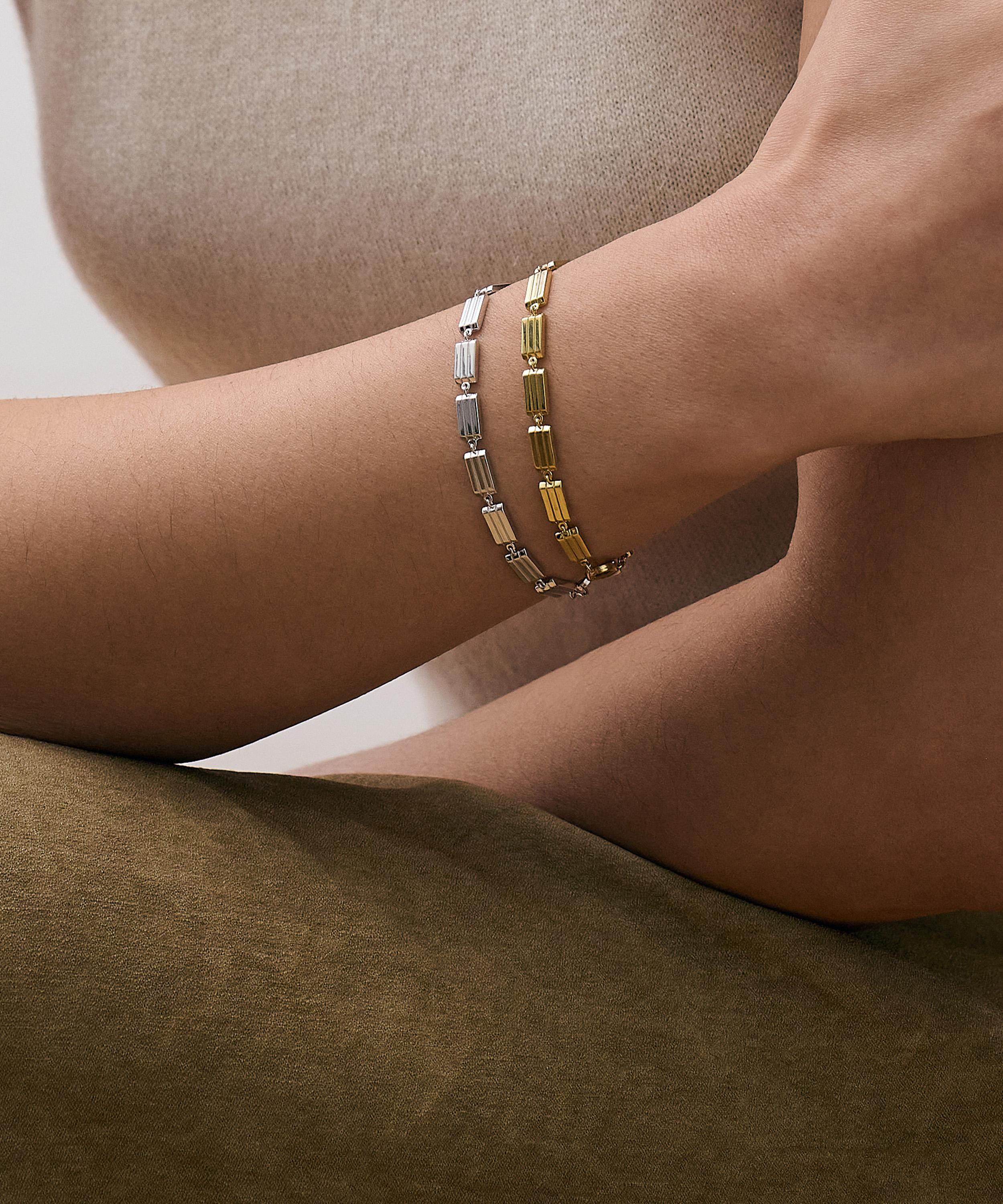 Astley Clarke - 18ct Gold Plated Vermeil Silver Aubar Bold Bracelet image number 1