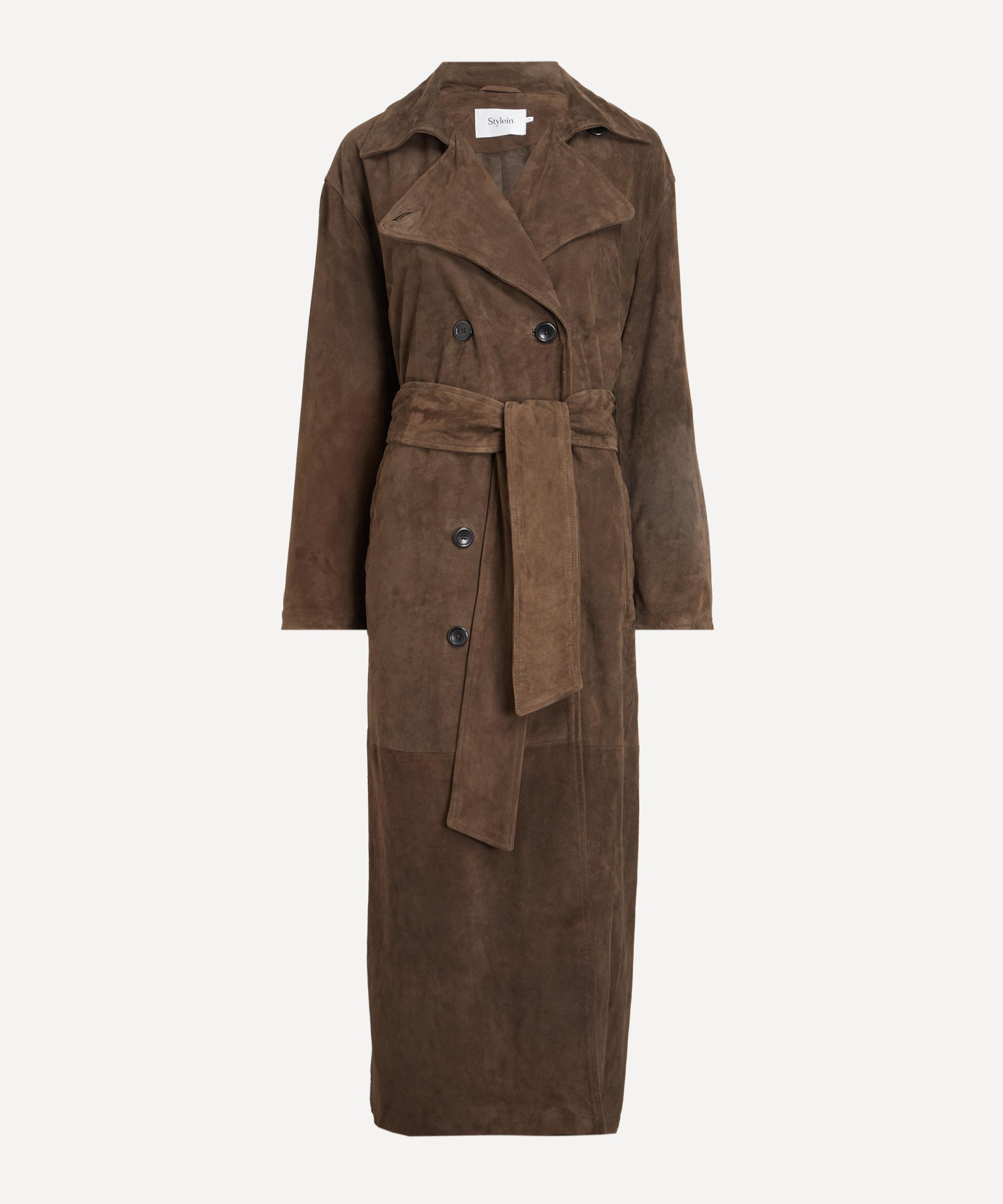 Stylein - Vega Suede Trench Coat image number 0