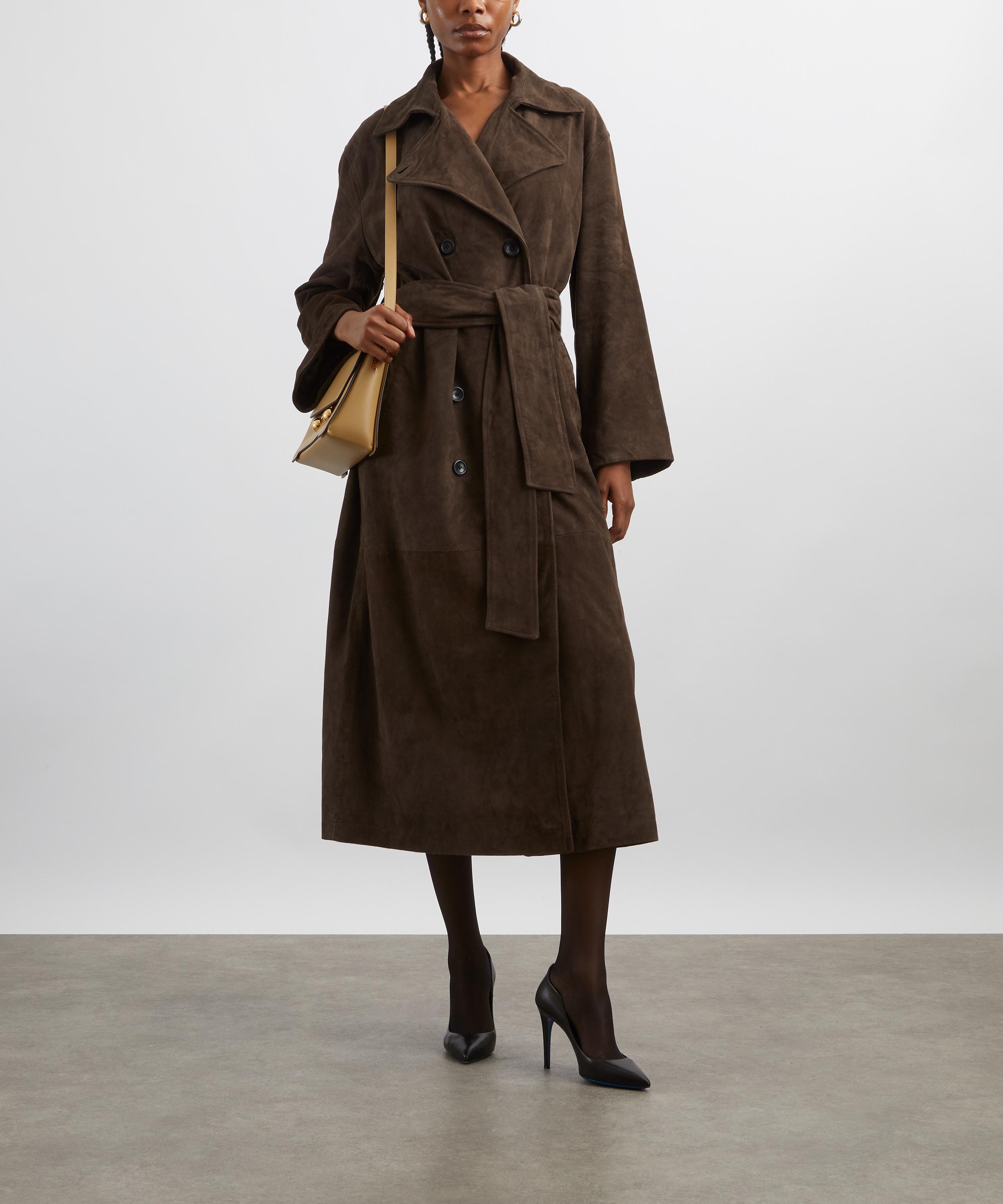 Stylein - Vega Suede Trench Coat image number 1