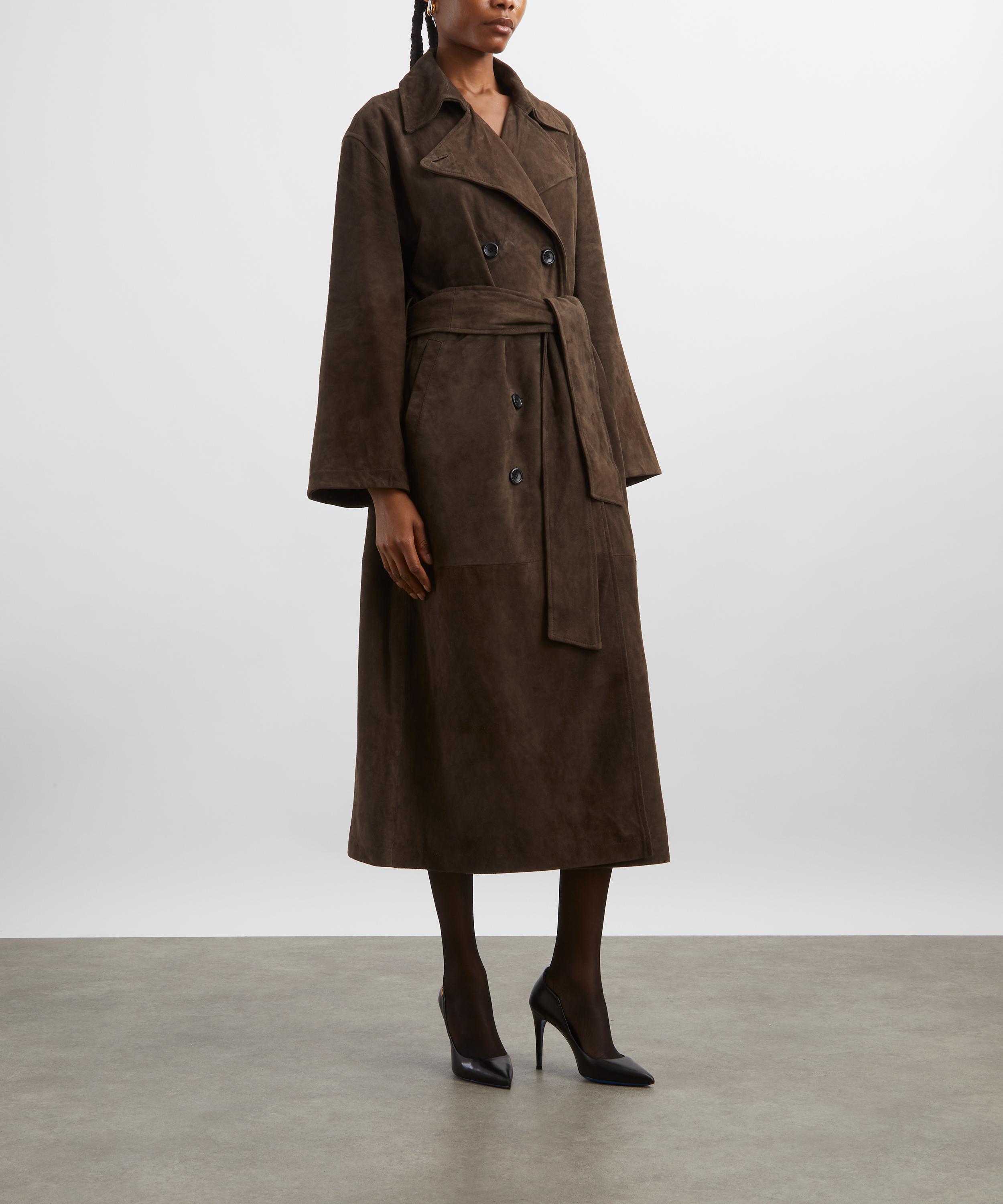 Stylein - Vega Suede Trench Coat image number 2