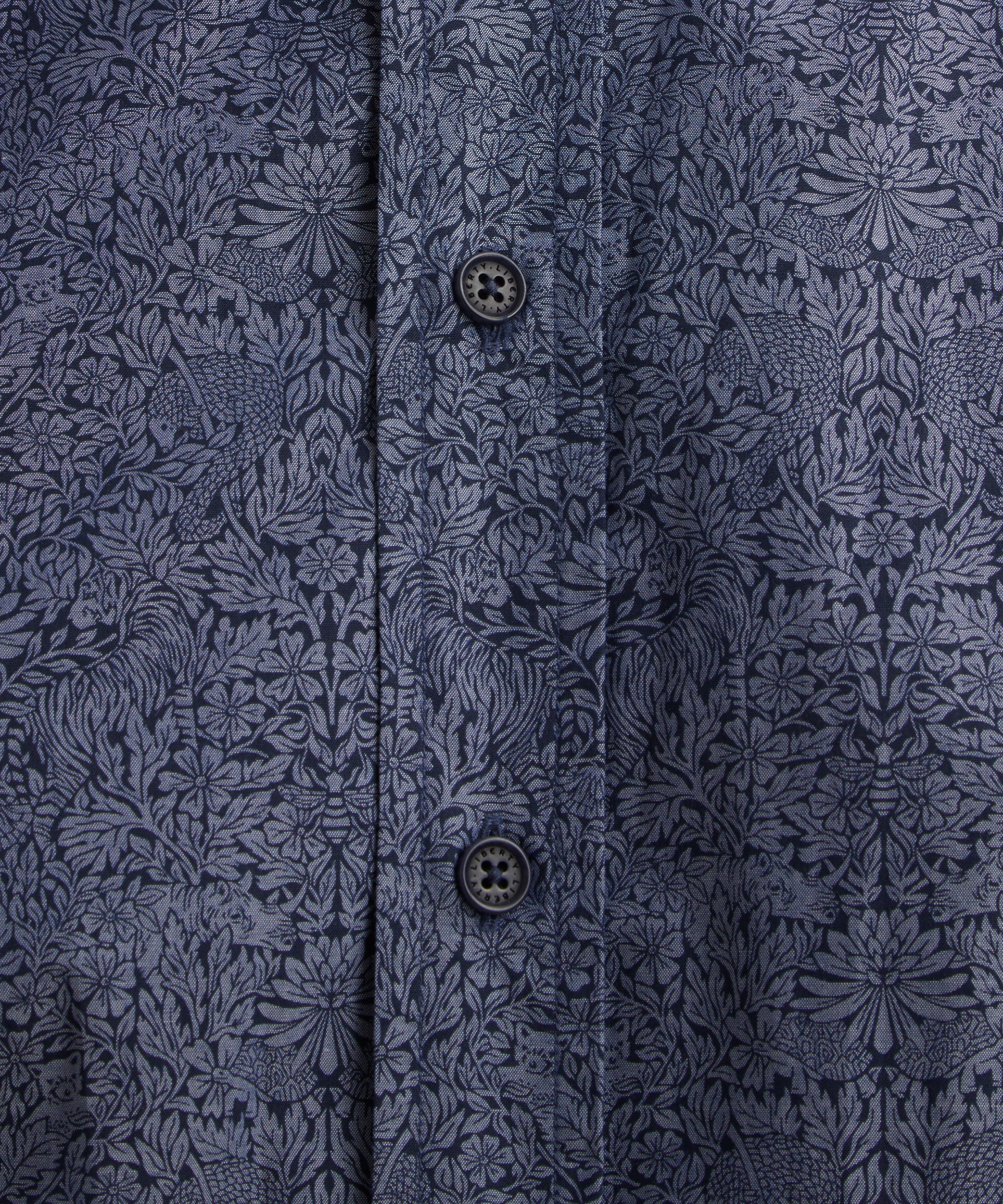 Liberty - Classic Fit Tana Lawn™ Cotton Shirt in Survival image number 4