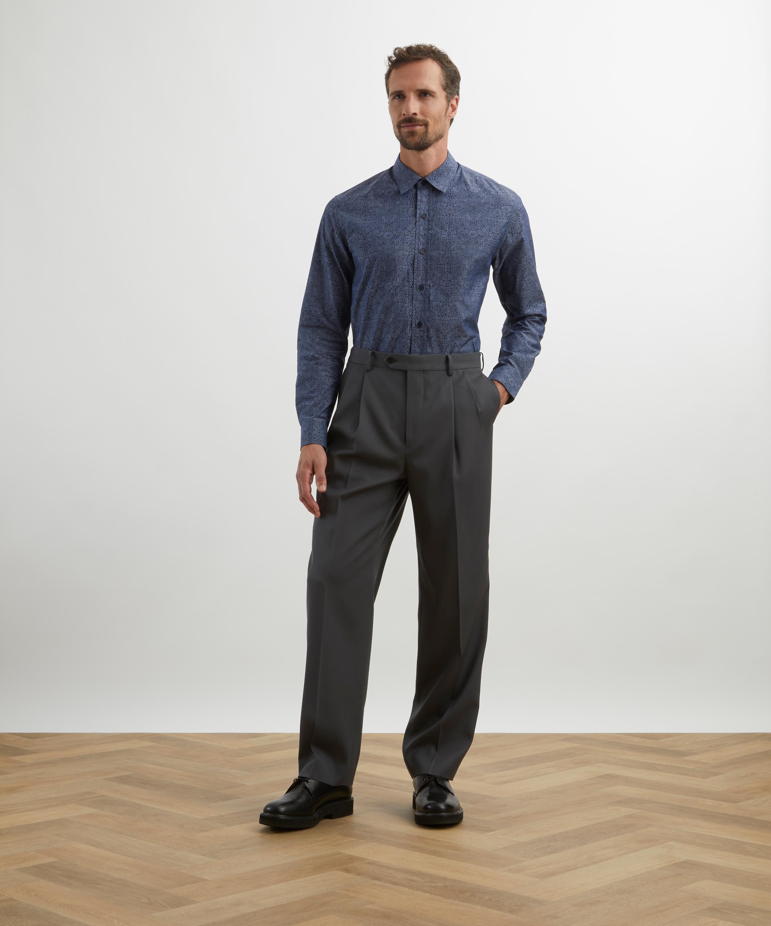 Liberty - Classic Fit Tana Lawn™ Cotton Shirt in Survival image number 5