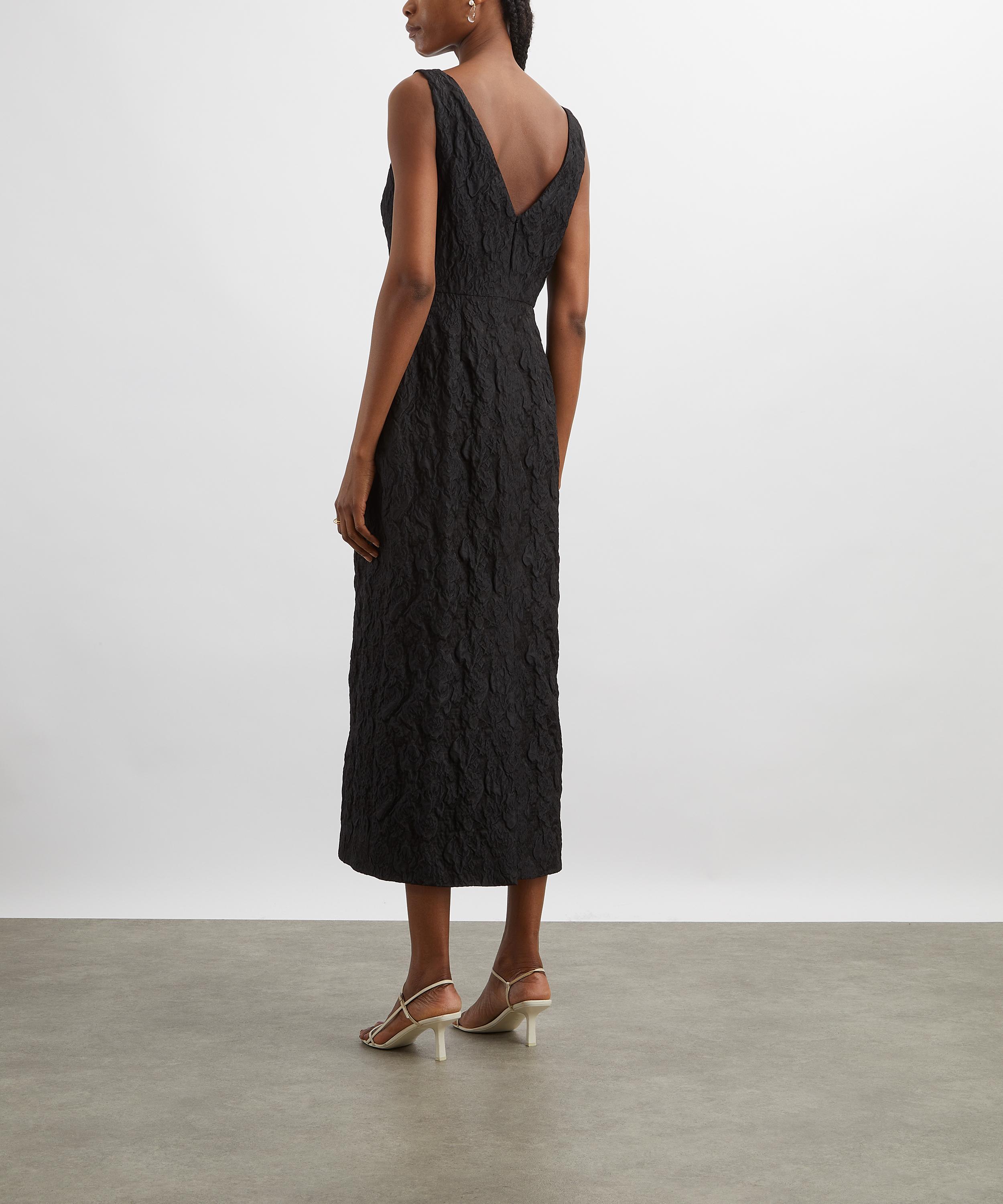 Erdem - Floral Jacquard Midi Dress image number 3