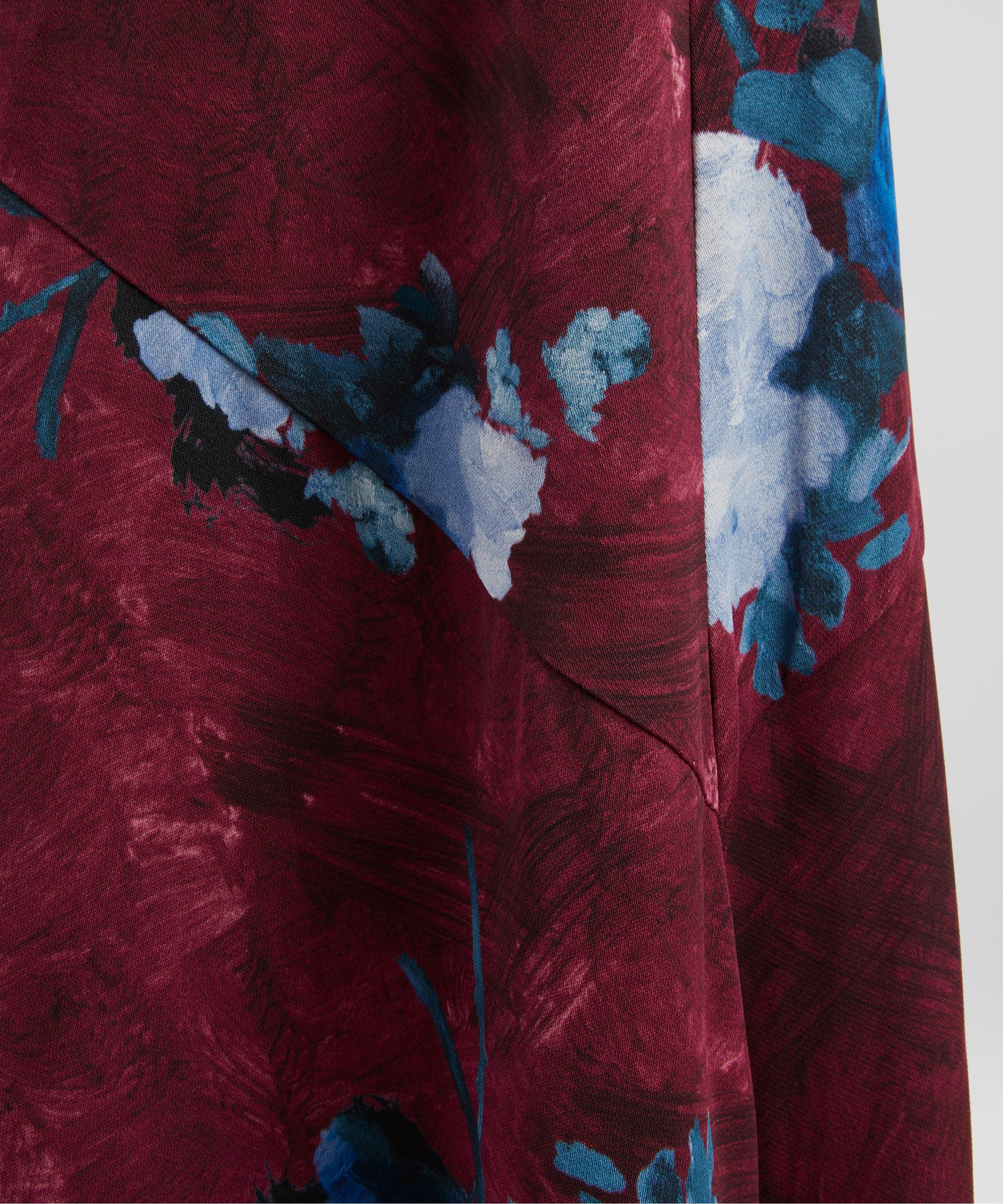 Erdem - Floral Print A-Line Midi Skirt image number 4