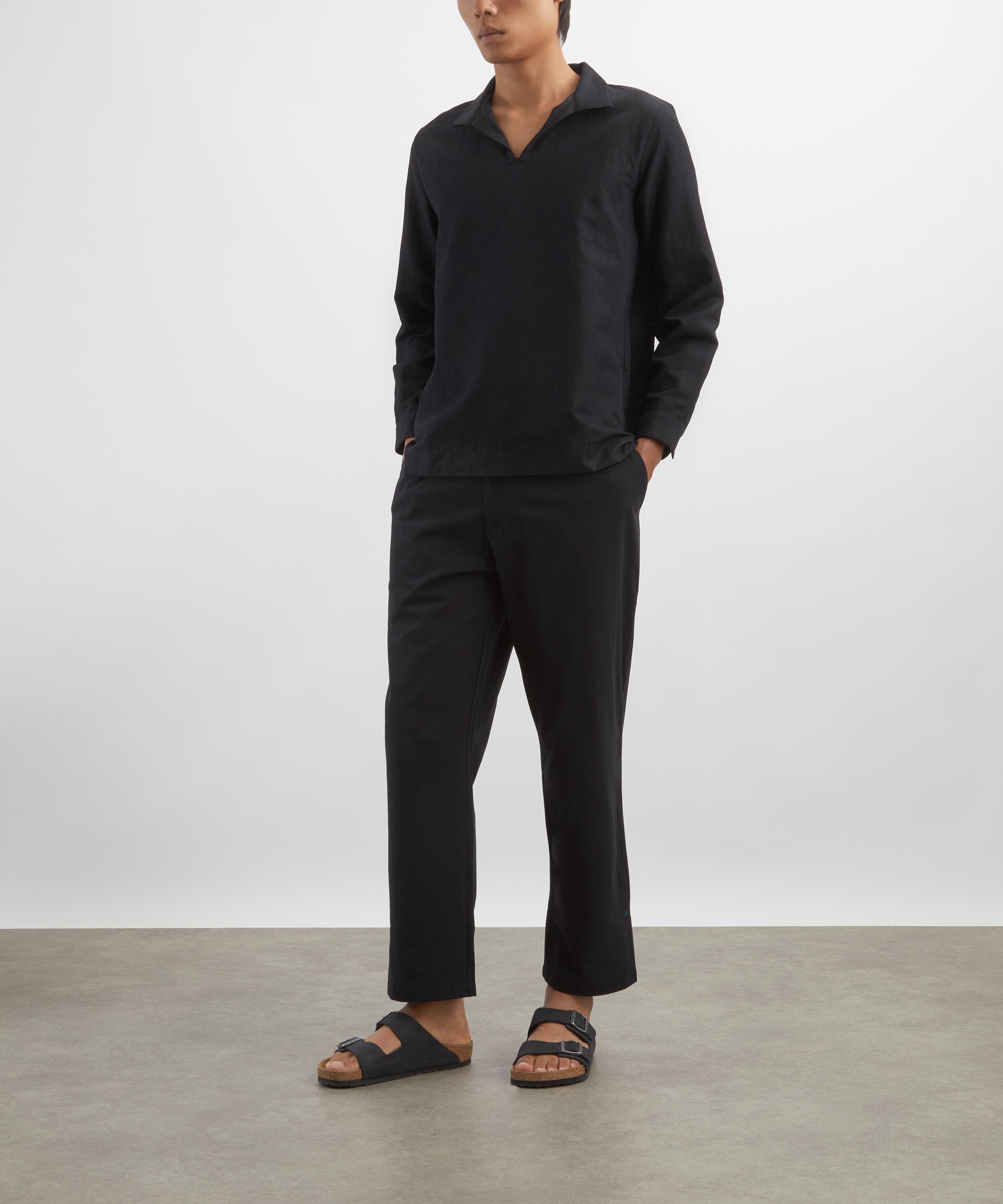 Marané - El Abrazo Black Cotton Shirt image number 1