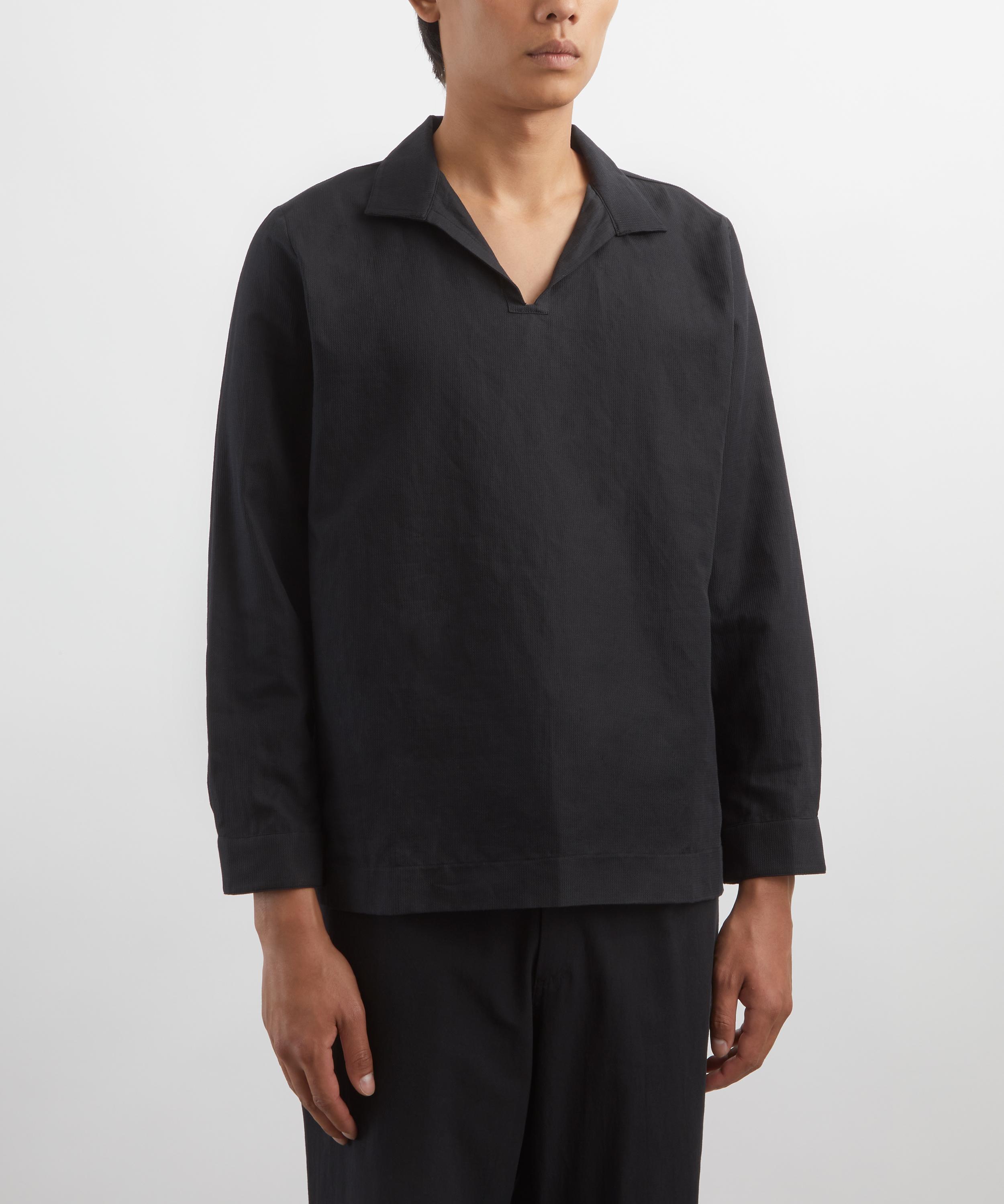 Marané - El Abrazo Black Cotton Shirt image number 2