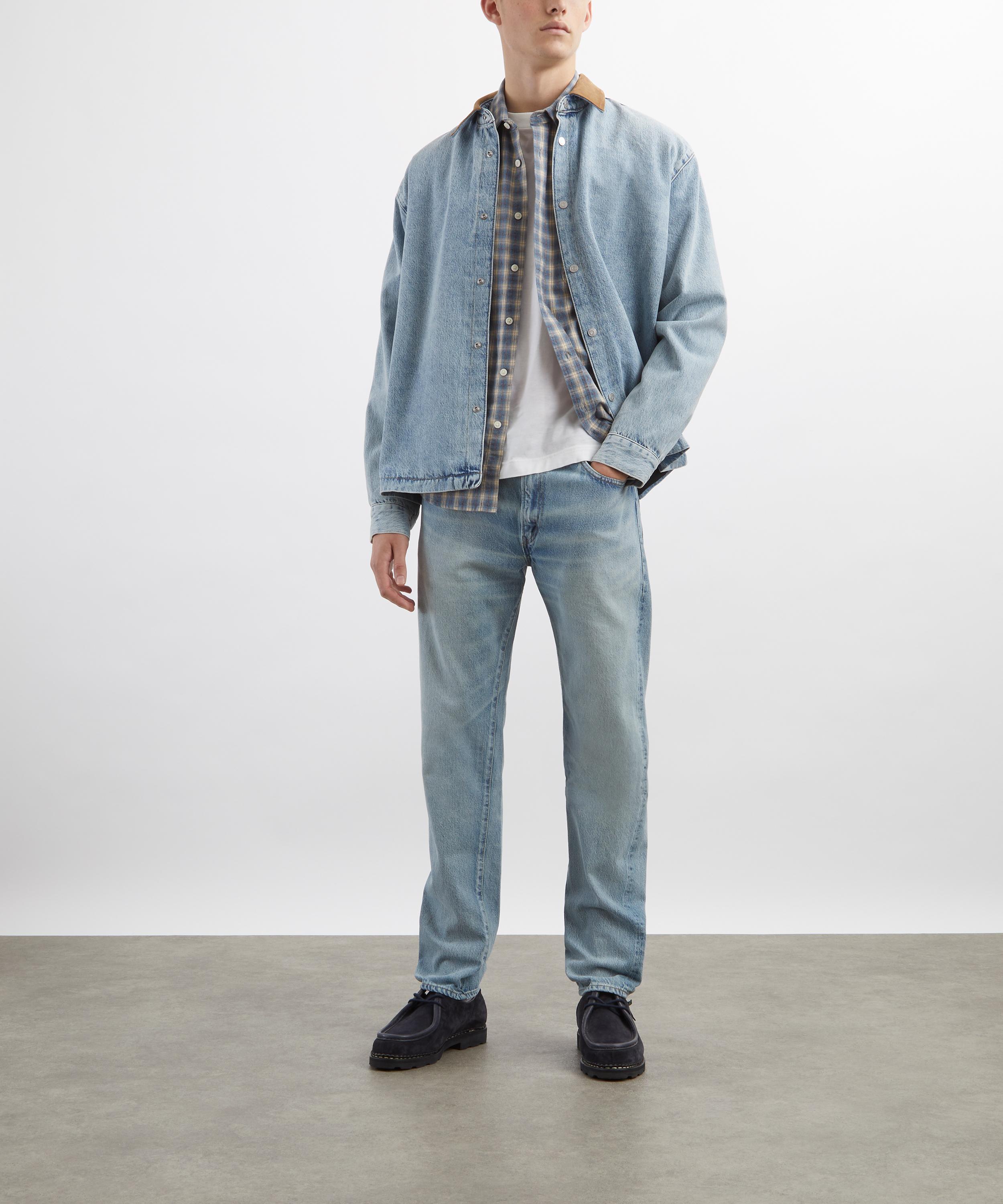 Frame - Contrast Collar Denim Overshirt image number 1