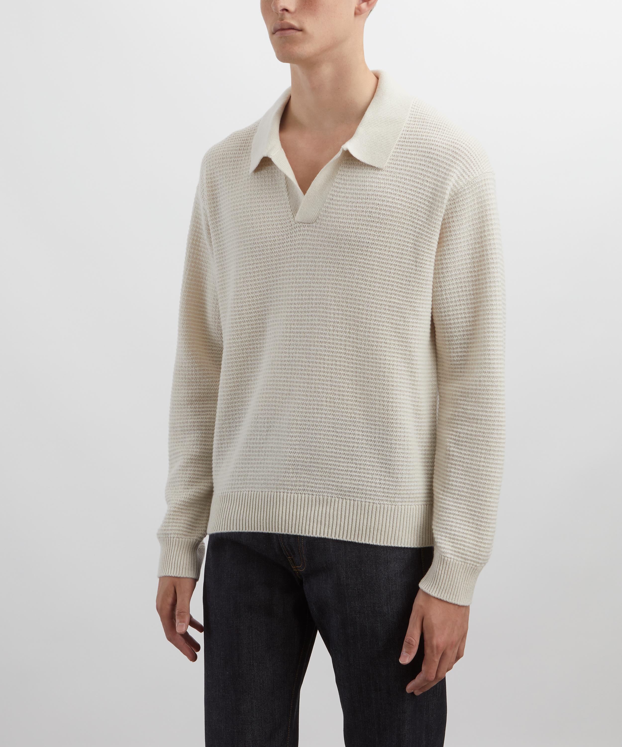 Frame - Textured Wool-Cashmere Jumper image number 2