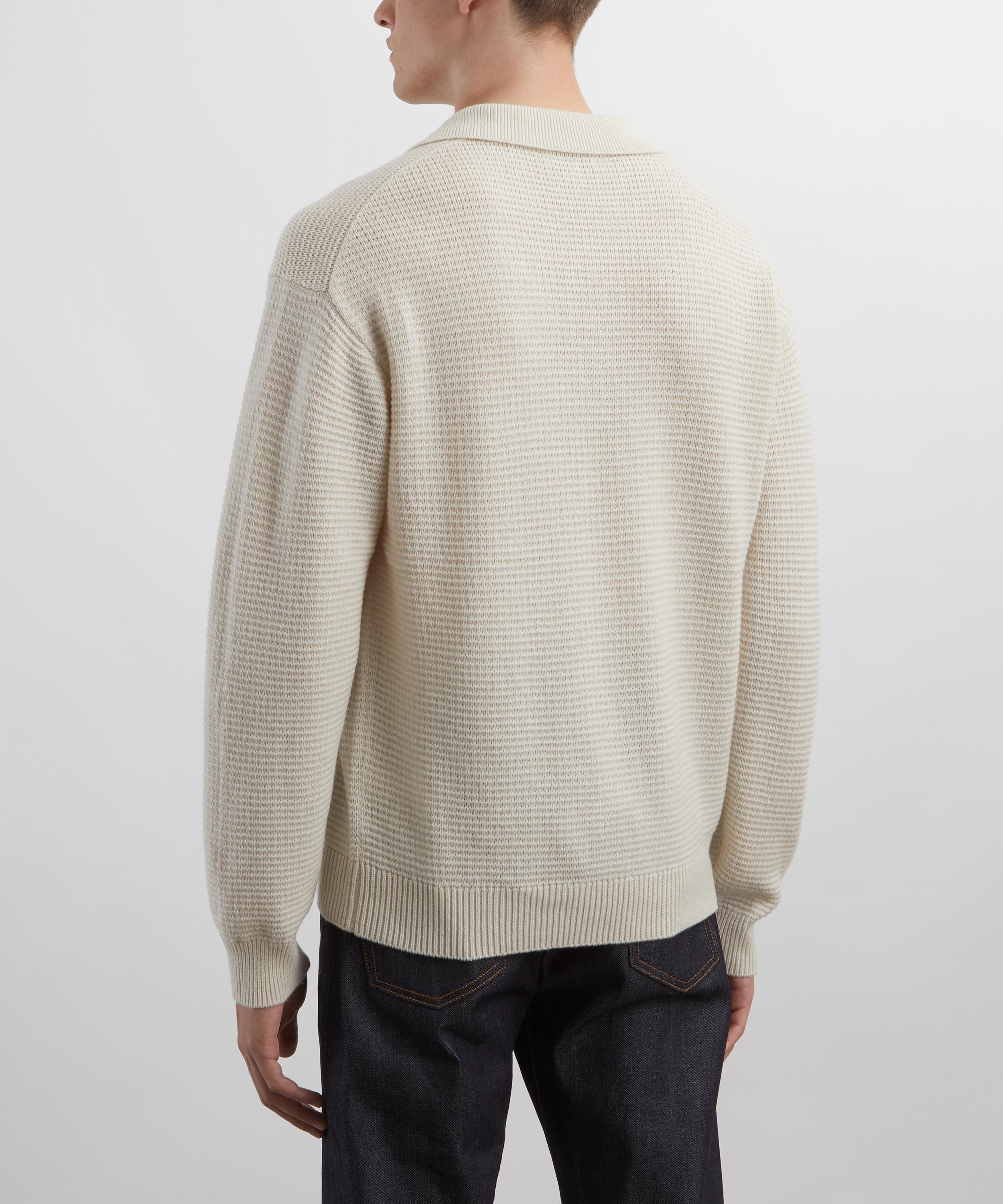 Frame - Textured Wool-Cashmere Jumper image number 3
