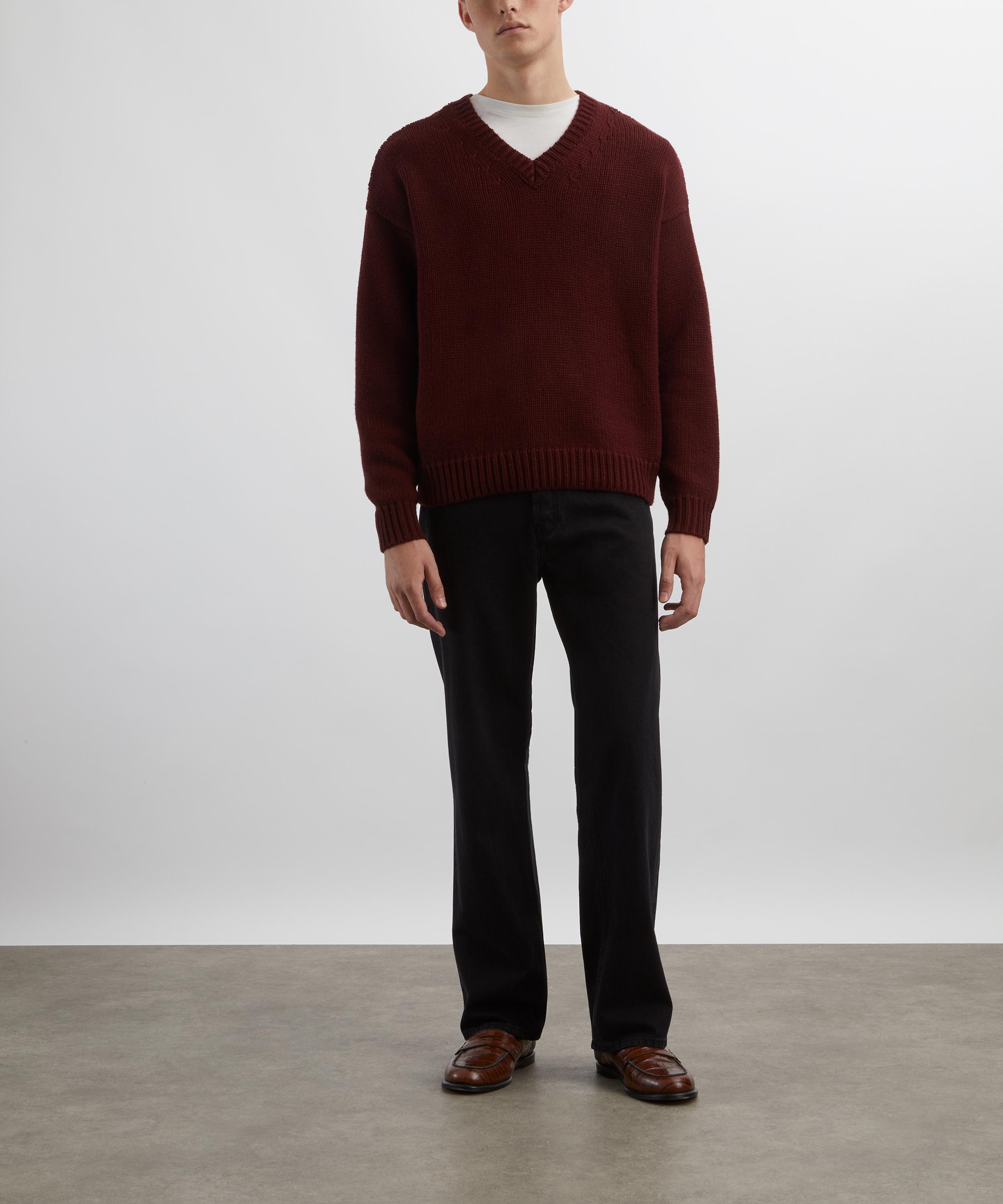 Frame - Relaxed Wide Jeans in Rewind image number 3