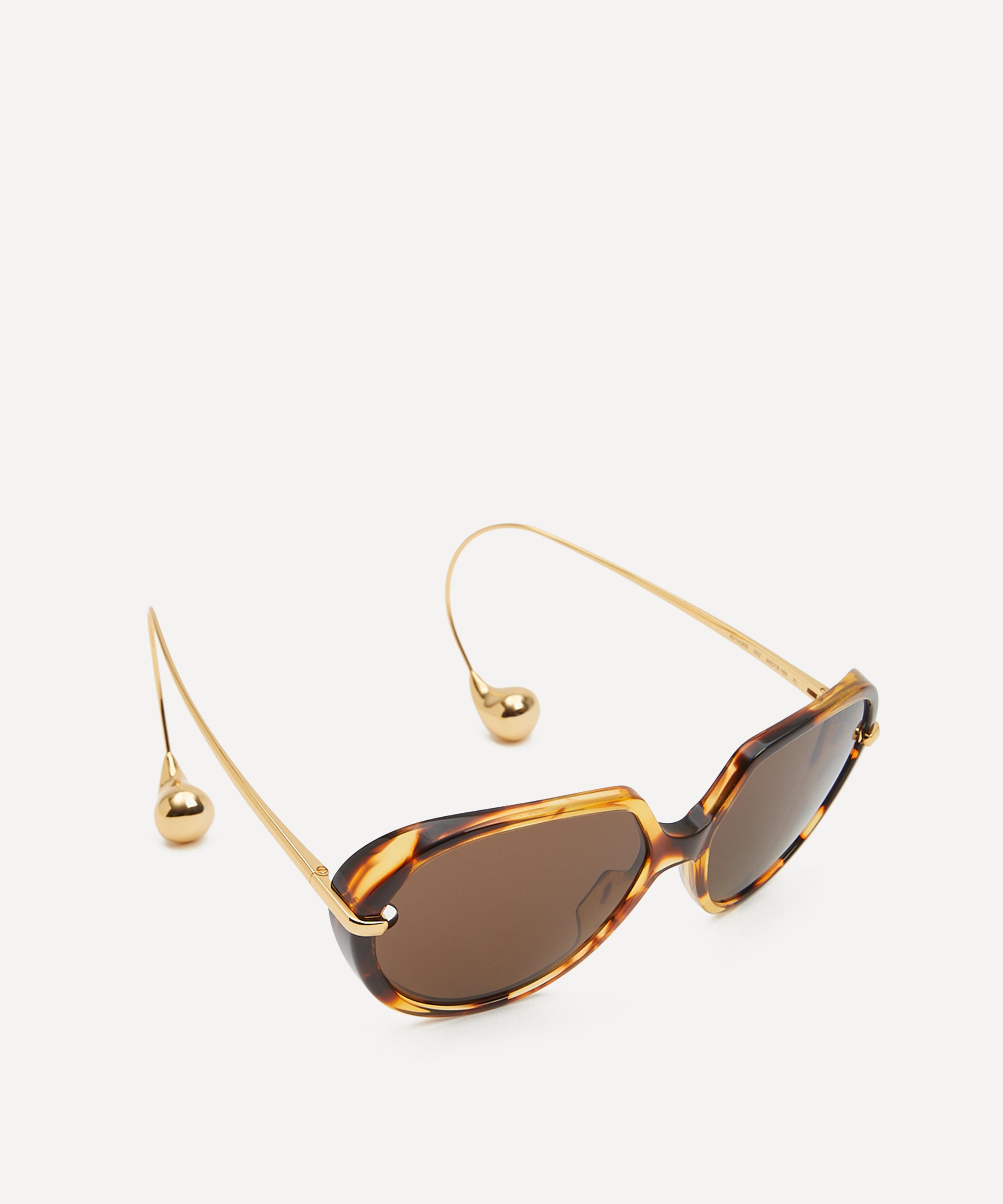 Bottega Veneta - Round Drop Sunglasses image number 1