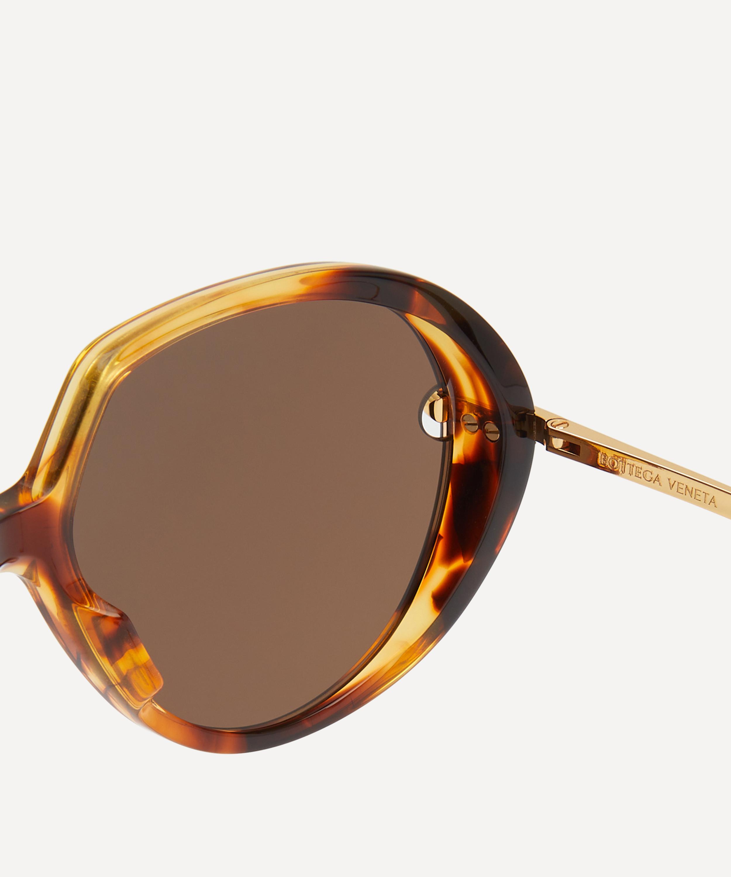Bottega Veneta - Round Drop Sunglasses image number 2
