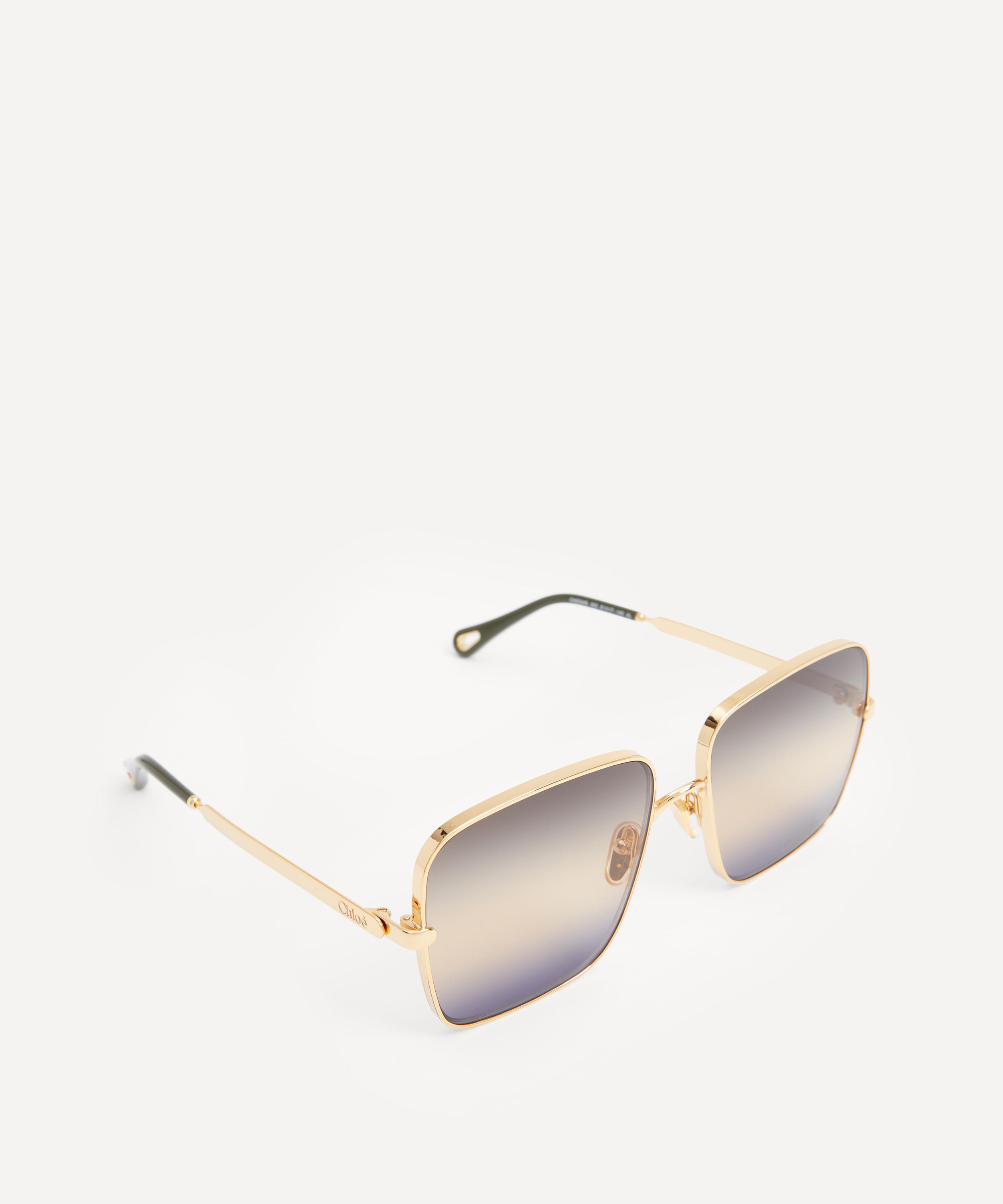 Chloé - Square Metal Sunglasses image number 1