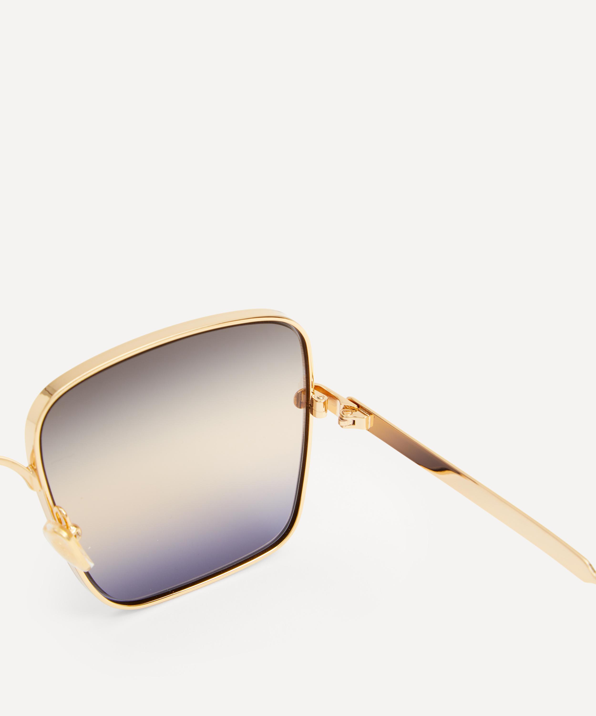 Chloé - Square Metal Sunglasses image number 2