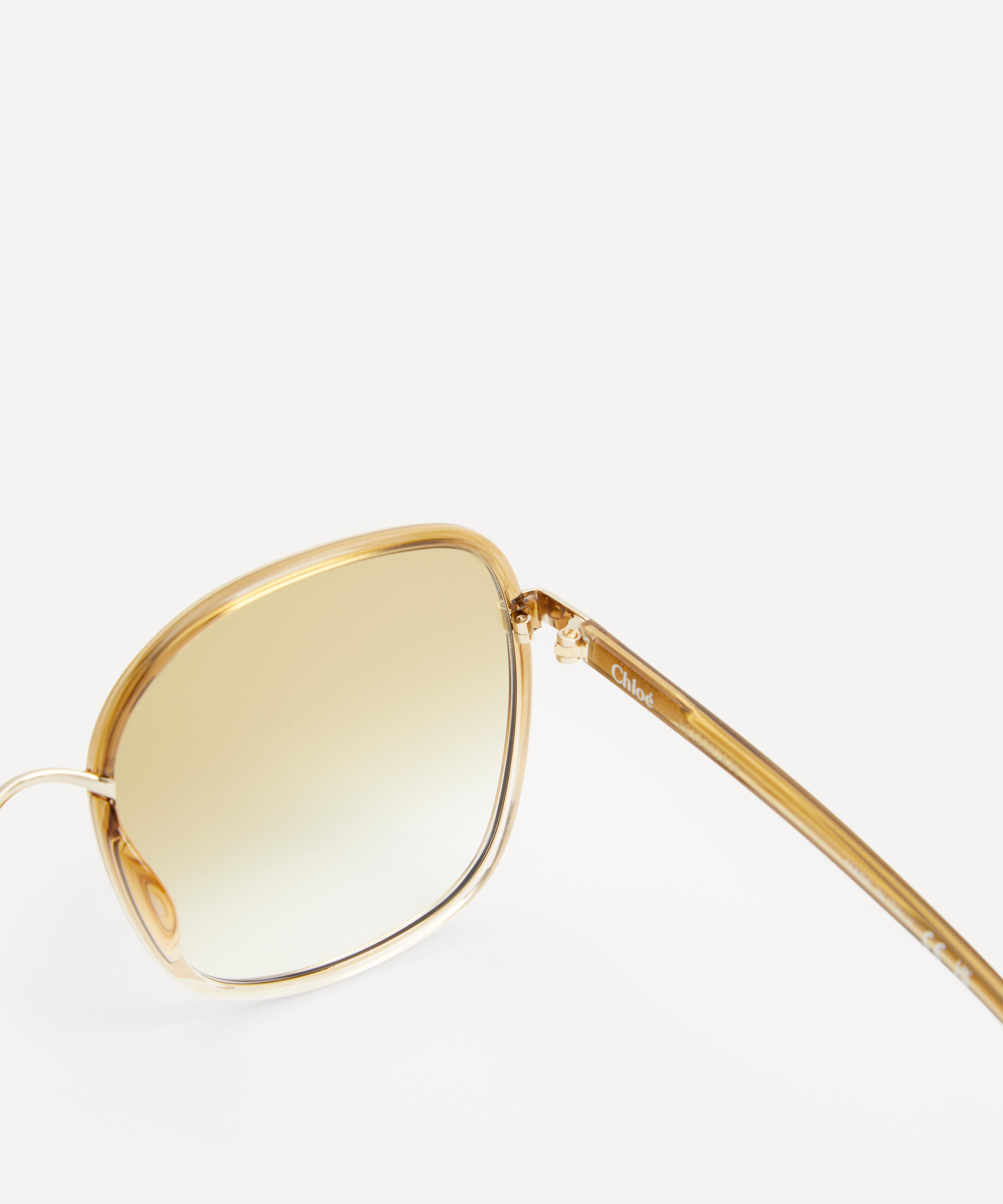 Chloé - Square Translucent Acetate Sunglasses image number 2