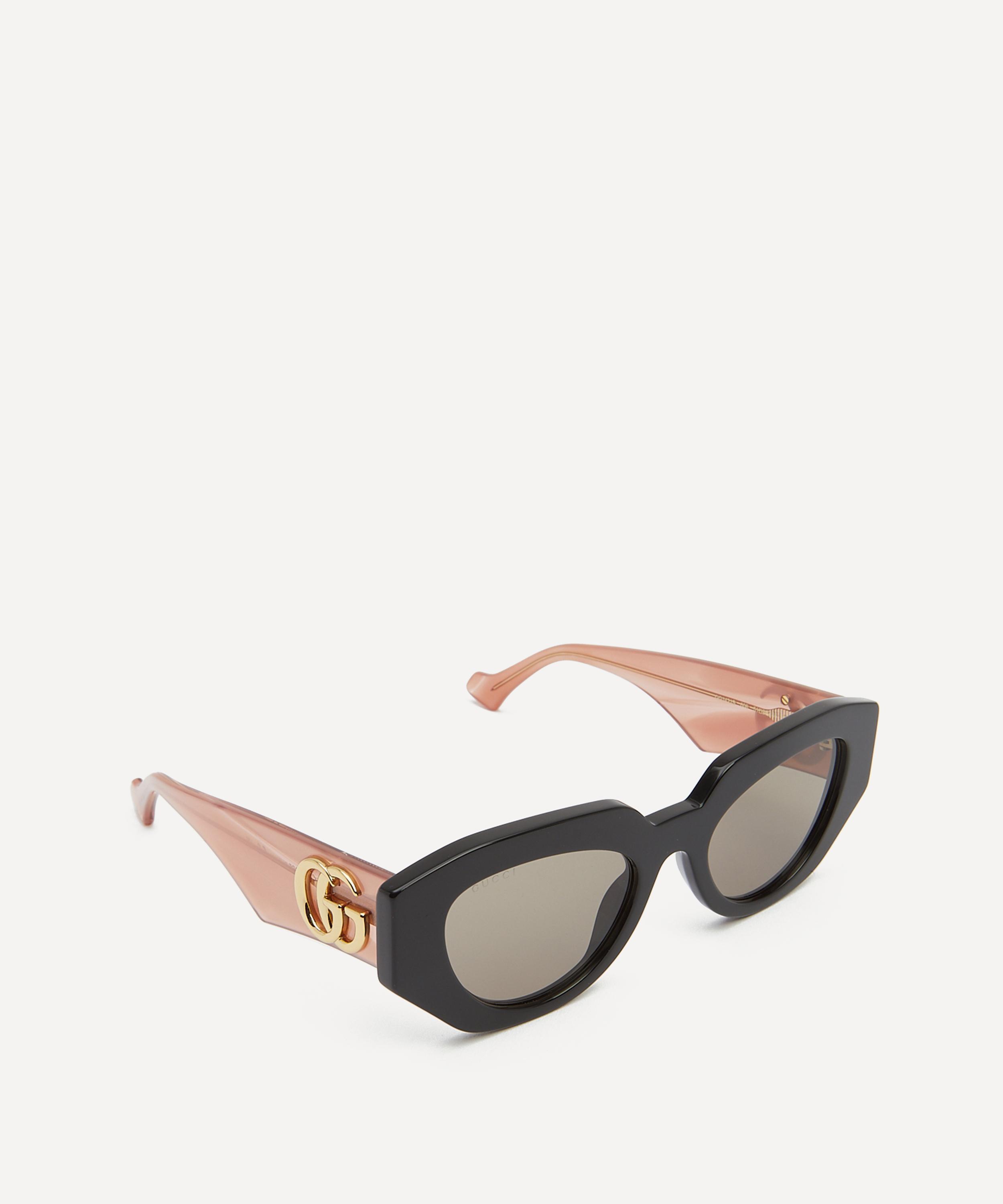 Gucci - Chunky Cat Eye Acetate Sunglasses image number 1