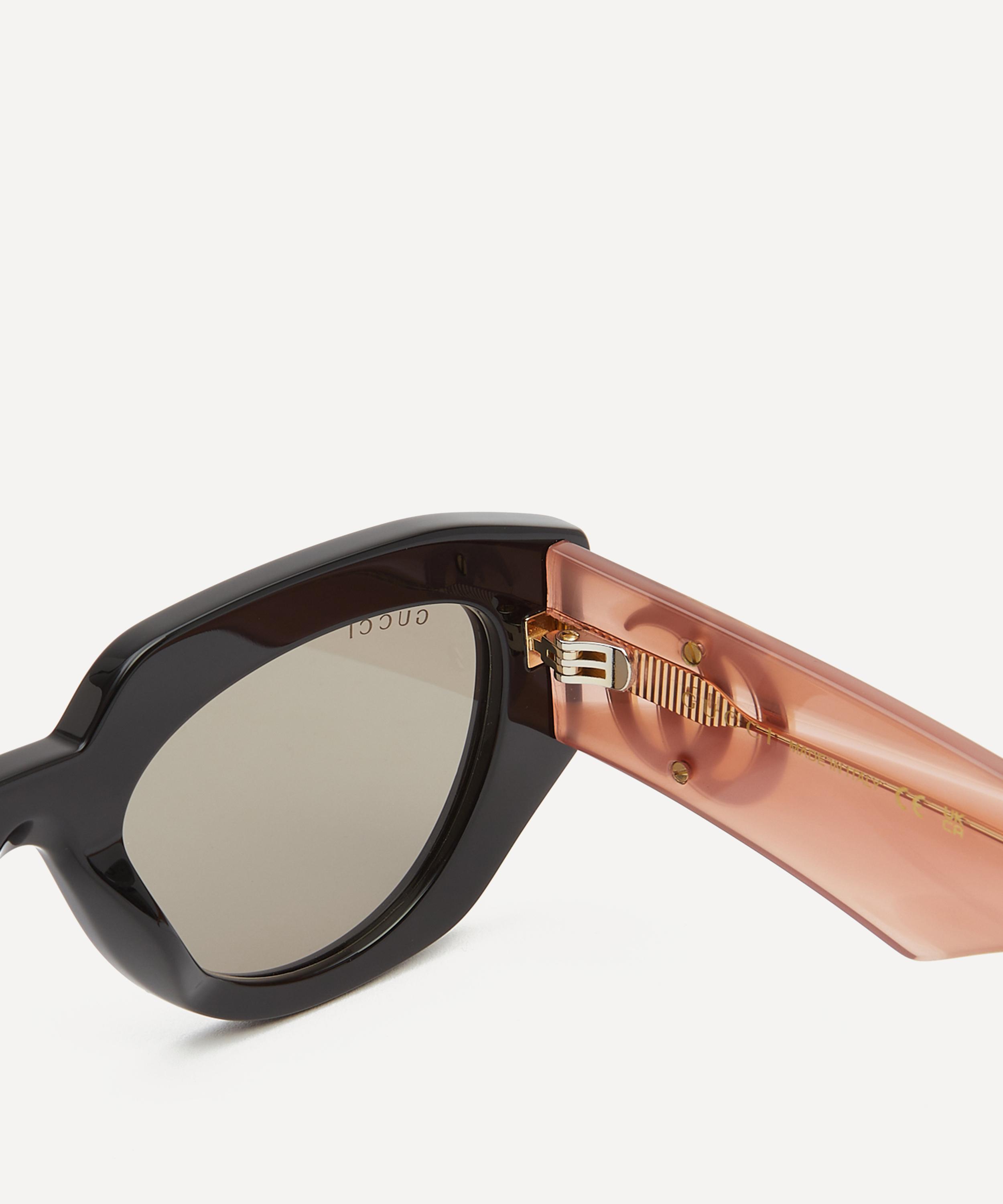 Gucci - Chunky Cat Eye Acetate Sunglasses image number 2