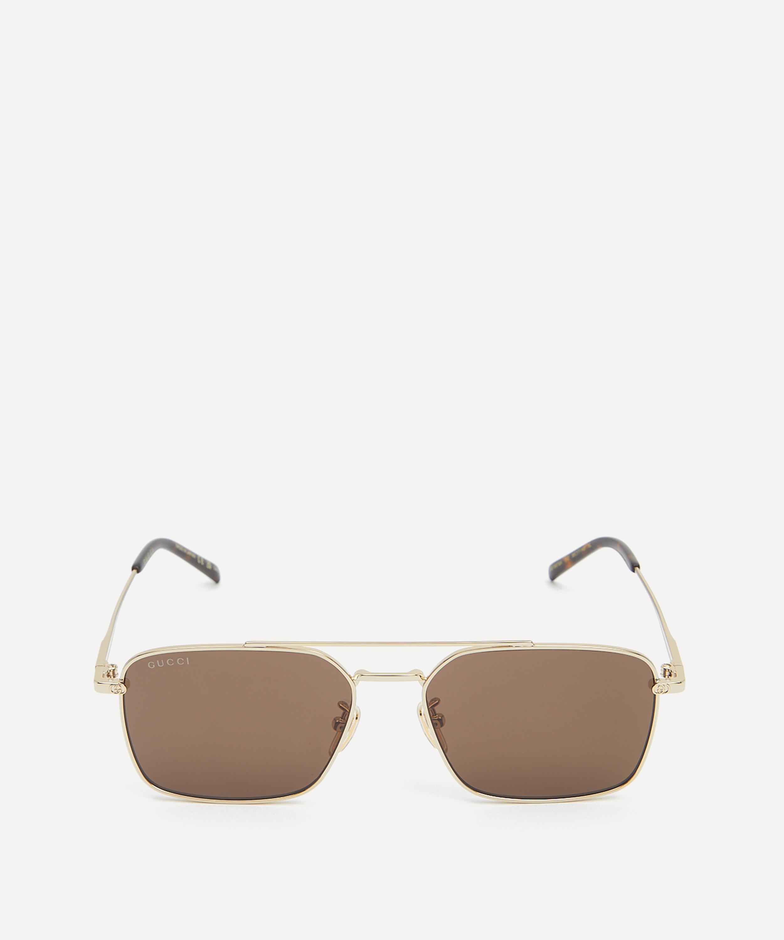 Gucci - Square Metal Sunglasses image number 0
