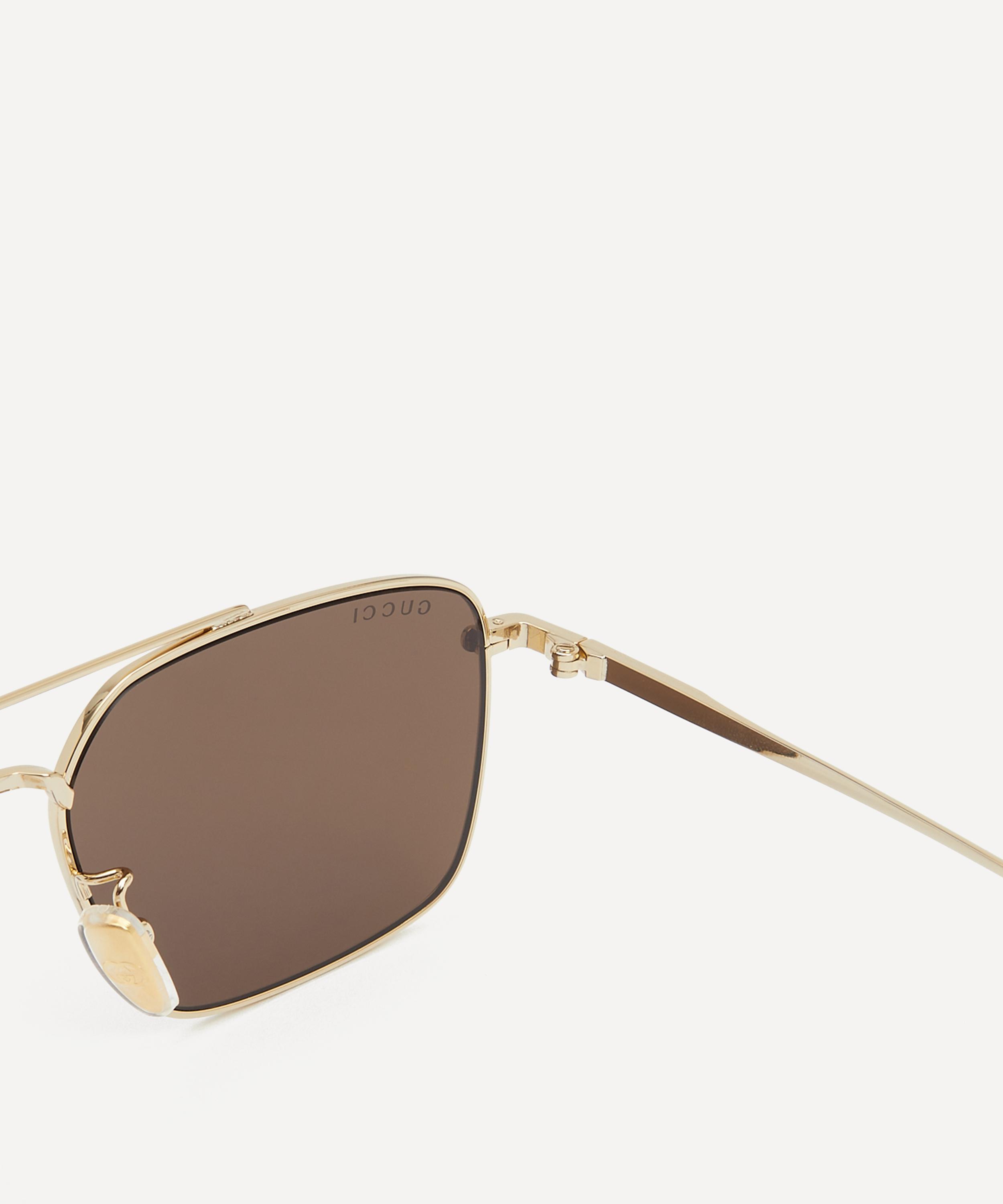 Gucci - Square Metal Sunglasses image number 2
