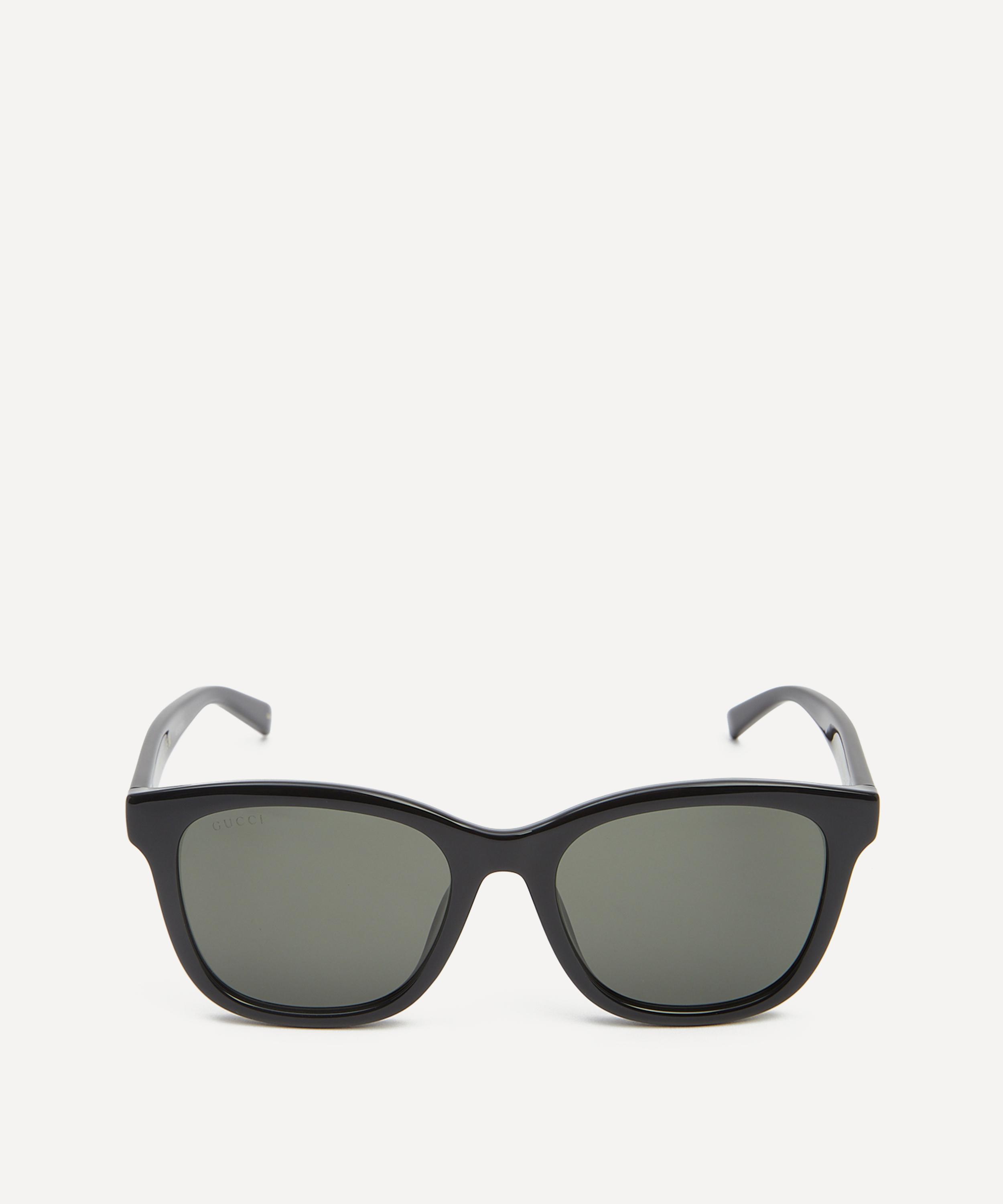 Gucci - Square Black Acetate Sunglasses image number 0
