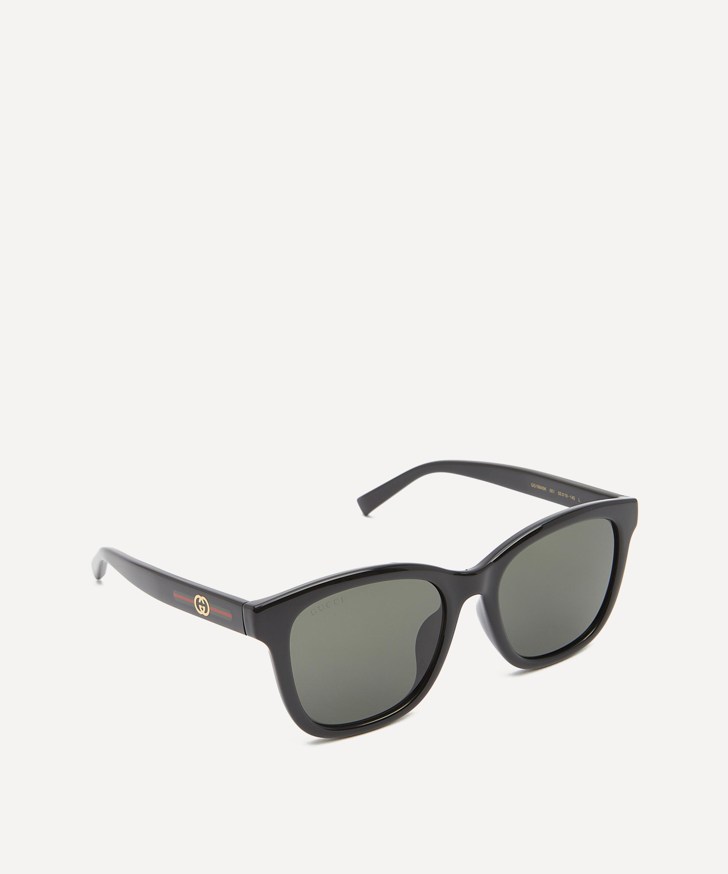 Gucci - Square Black Acetate Sunglasses image number 1
