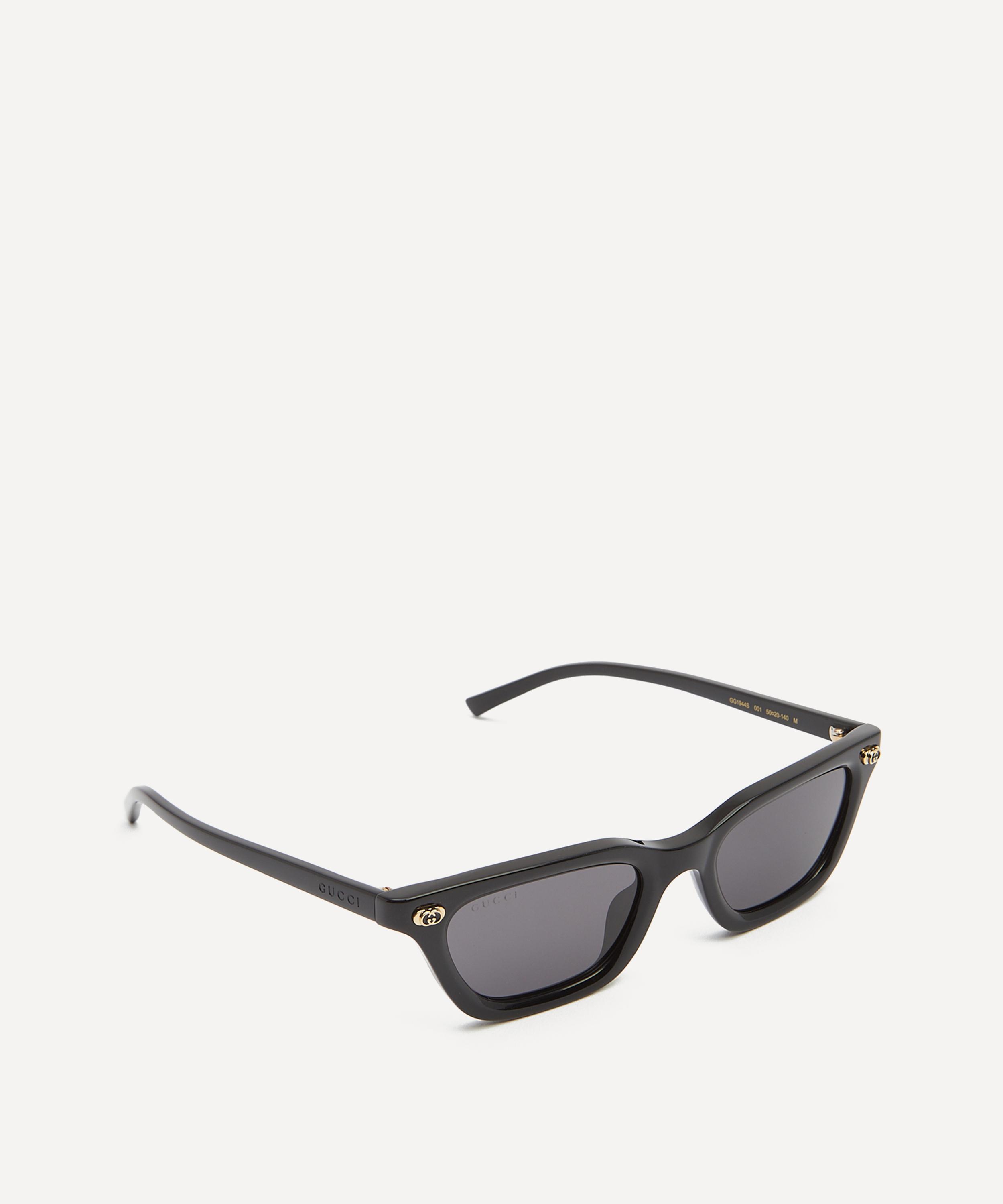 Gucci - Slim Square Black Acetate Sunglasses image number 1