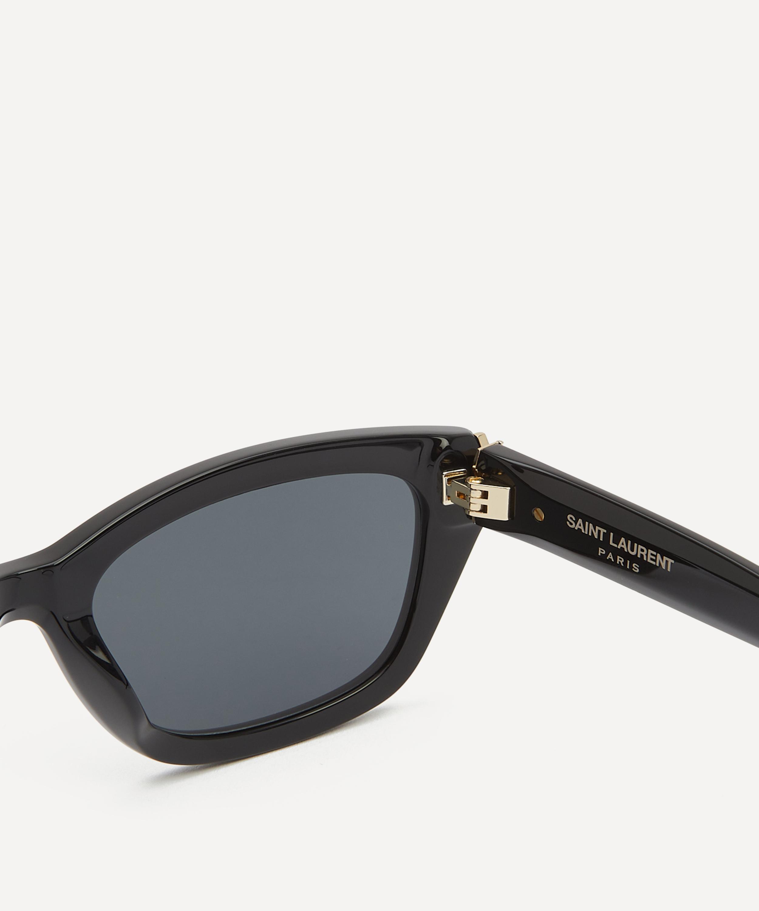 Saint Laurent - Cat Eye Black Acetate Sunglasses image number 2