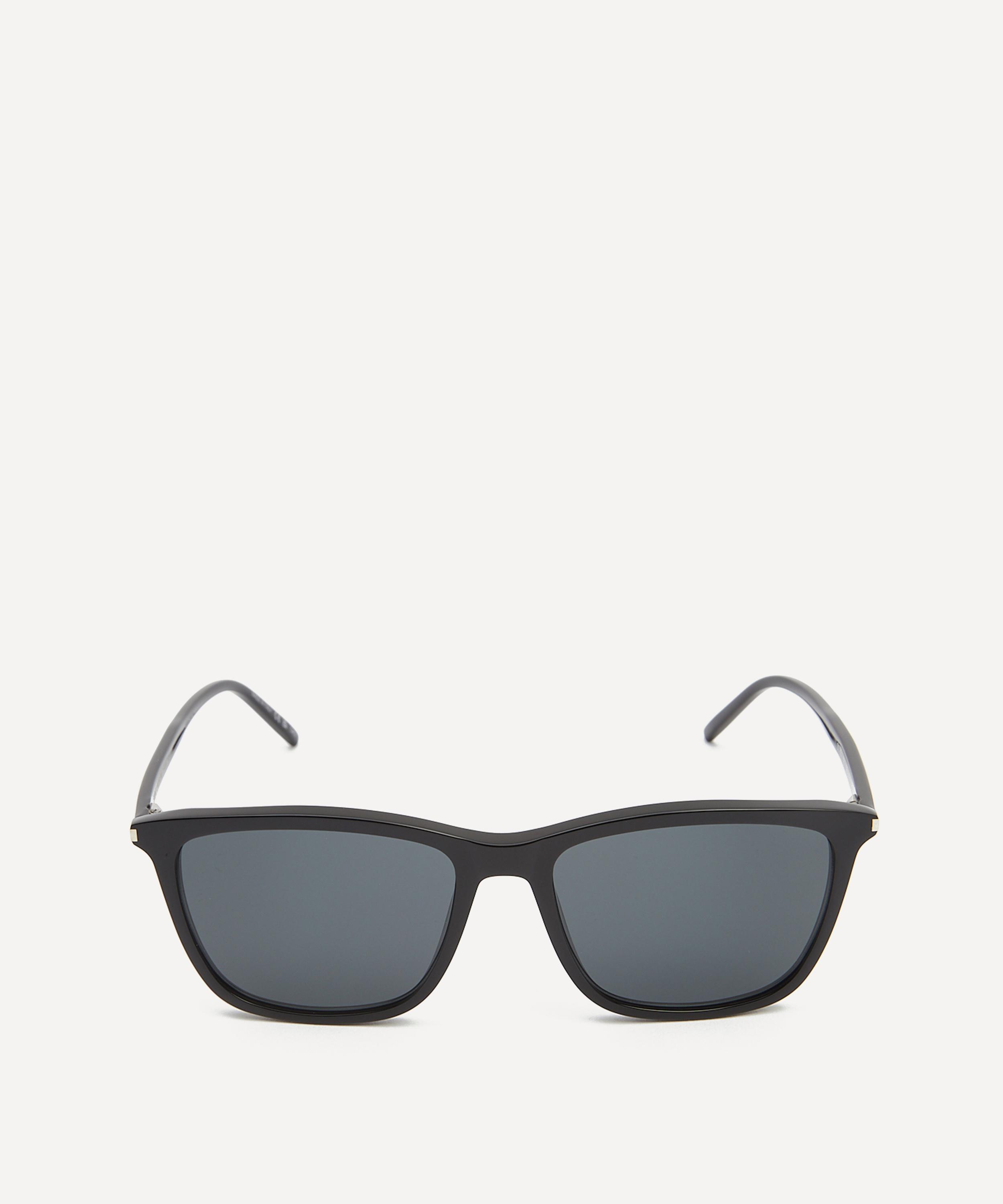 Saint Laurent - Square Black Acetate Sunglasses