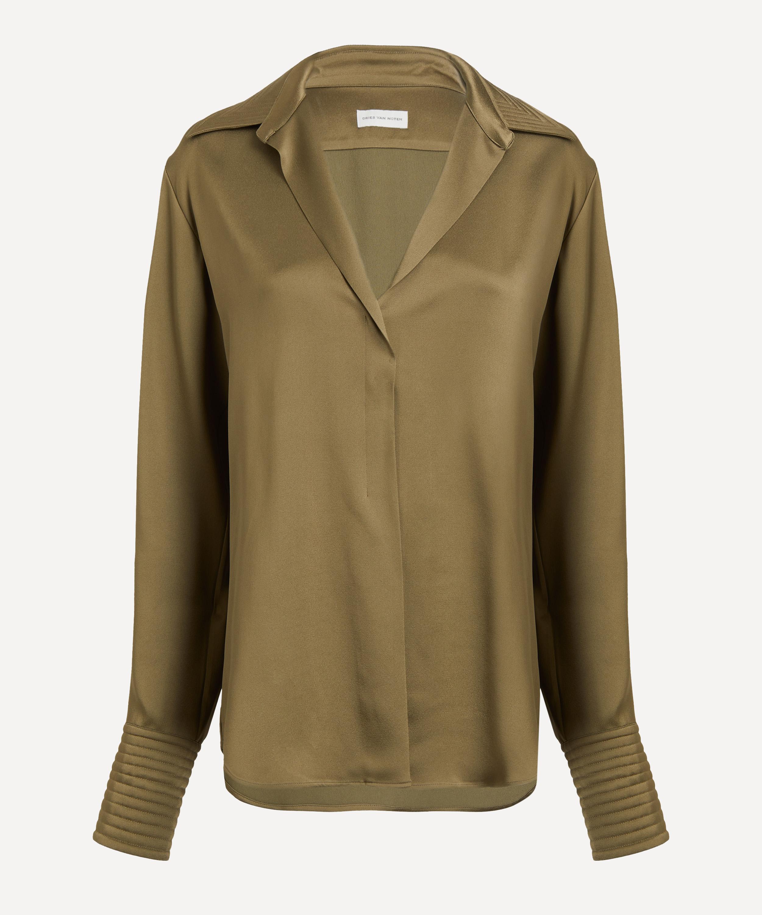 Dries Van Noten - Celinta Satin Shirt